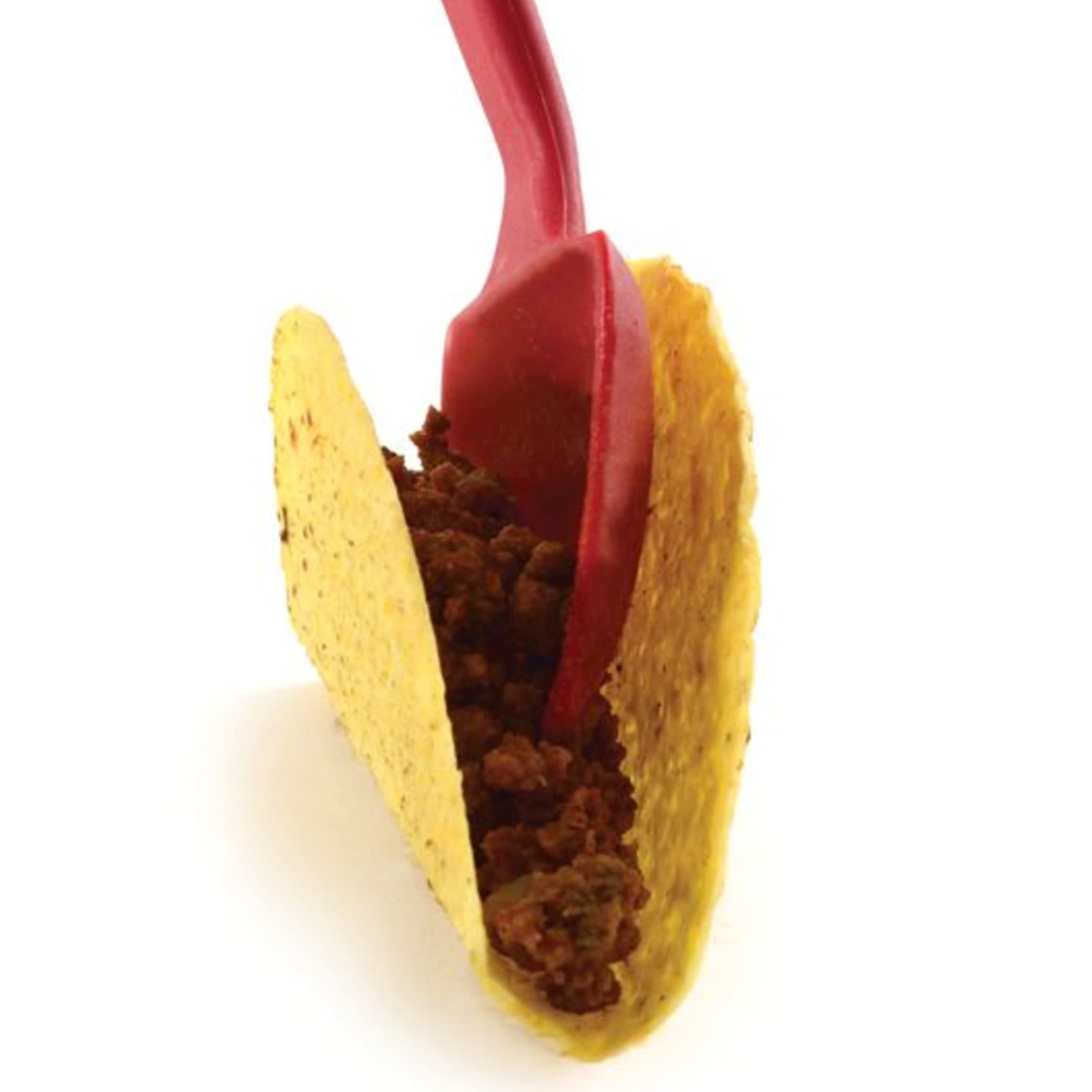Norpro Ita Taco Spoon, Red