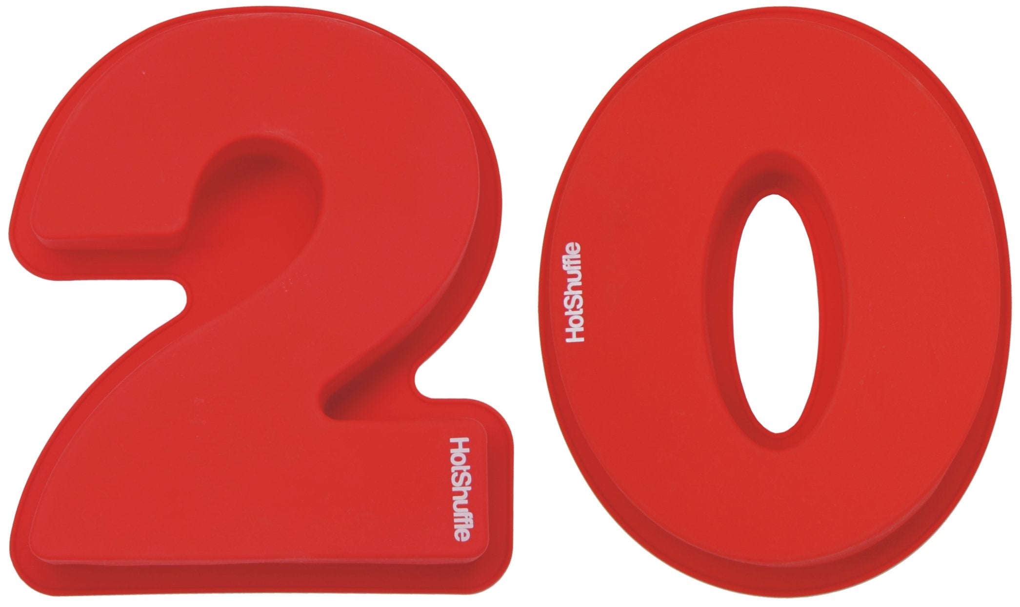Large Silicone Number 20 Cake Pan Tin Mould 20Th Wedding Anniversary Birthday 2 0