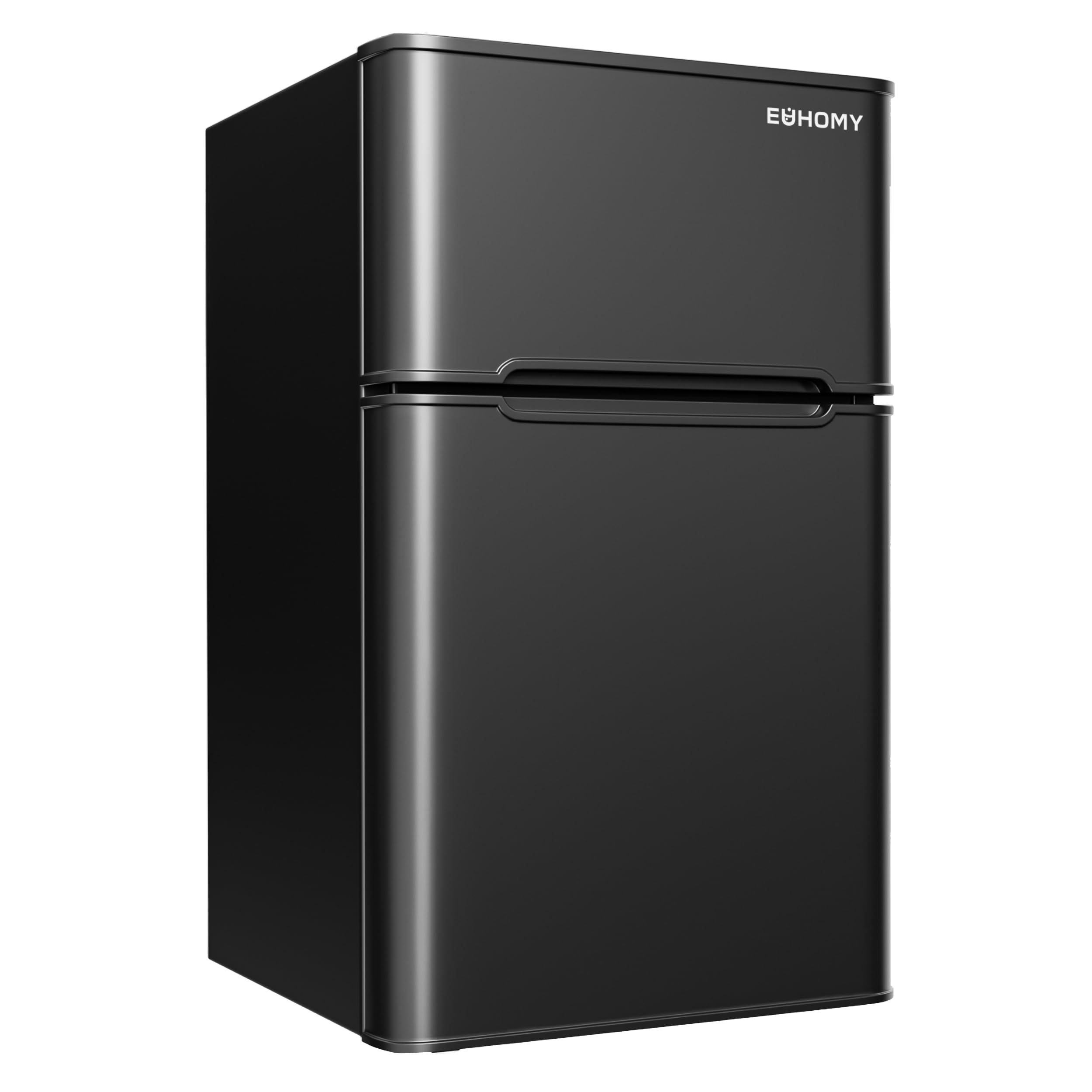 Euhomy Mini Fridge With Freezer, 3.2 Cu.Ft Mini Refrigerator, Dorm Fridge With 2 Door For Bedroom/Apartment/Office-Food Storage