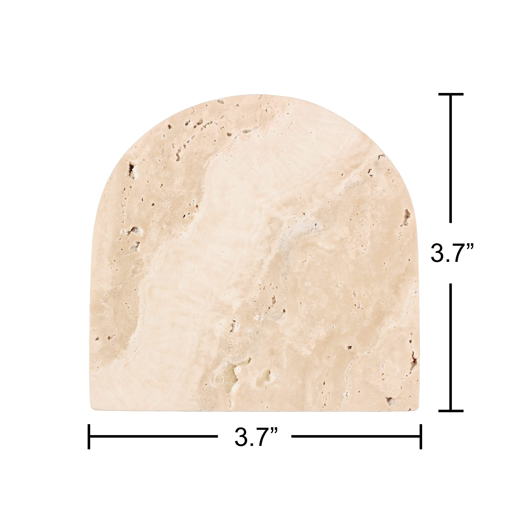 Worhe Marble Coaster For Drinks Set Of 5 Coasters Modern Home Decor For Coffee Natural Marble Stone For Housewarming Party Hotel