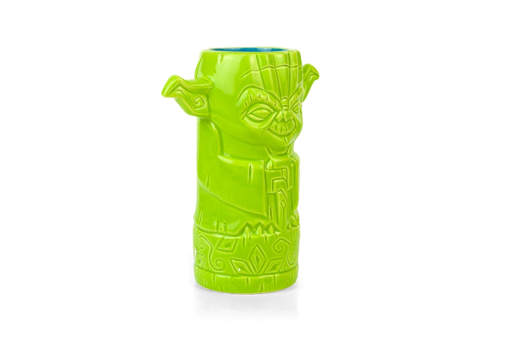 STAR WARS Geeki Tikis Master Yoda Mug | Official Collectible Tiki Style Ceramic Cup | Holds 12 Ounces