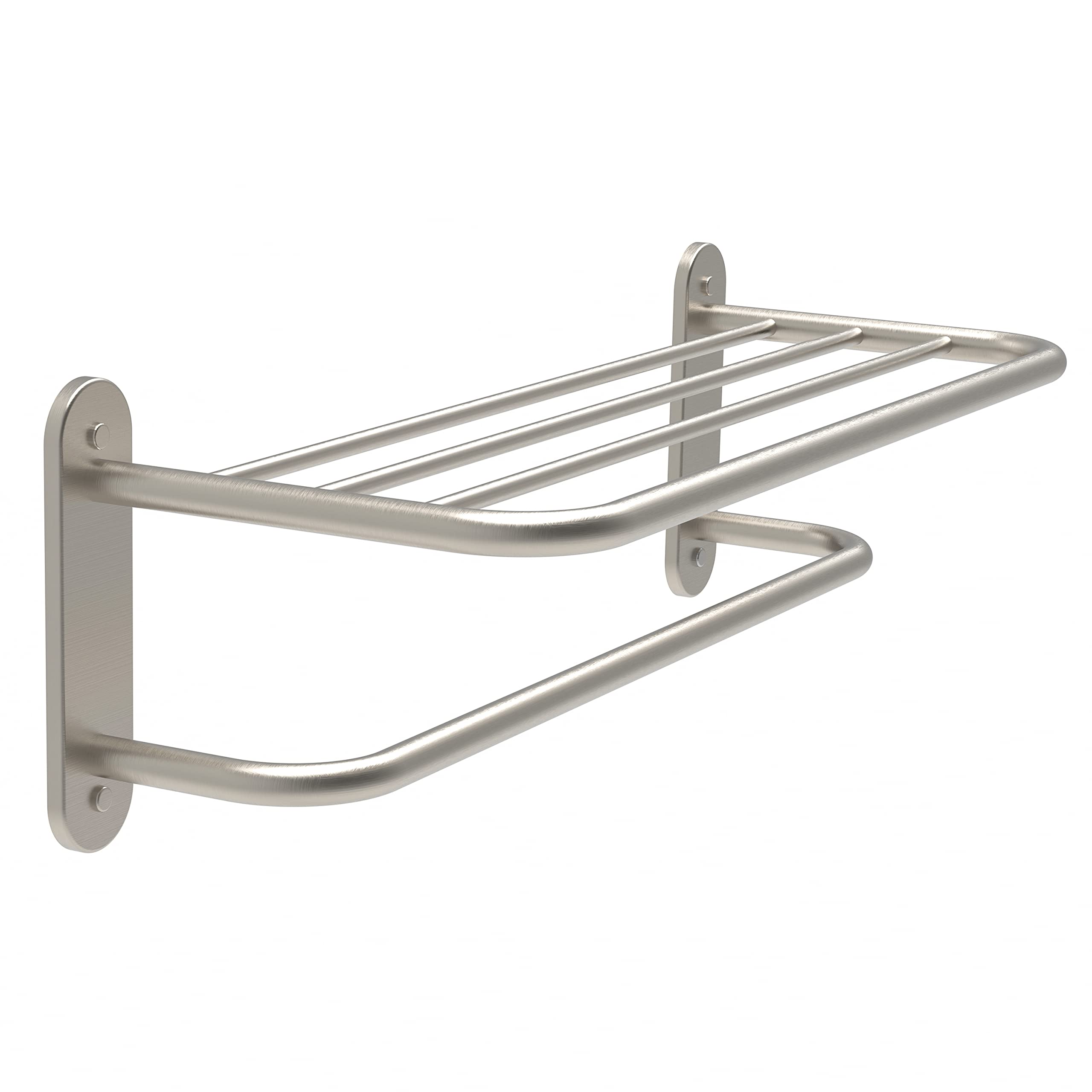 Fixsen 18 Inch Bathroom Towel Rack Towel Bar Towel Shelf Brushed Nickel Stainless Steel And Zinc Alloy Wall Mount 1Pc For House