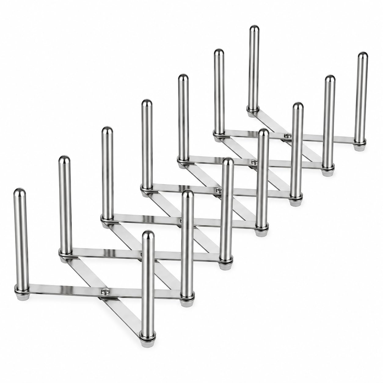 Ikea Variera Pot Lid Organizer, Stainless Steel, Set of 2
