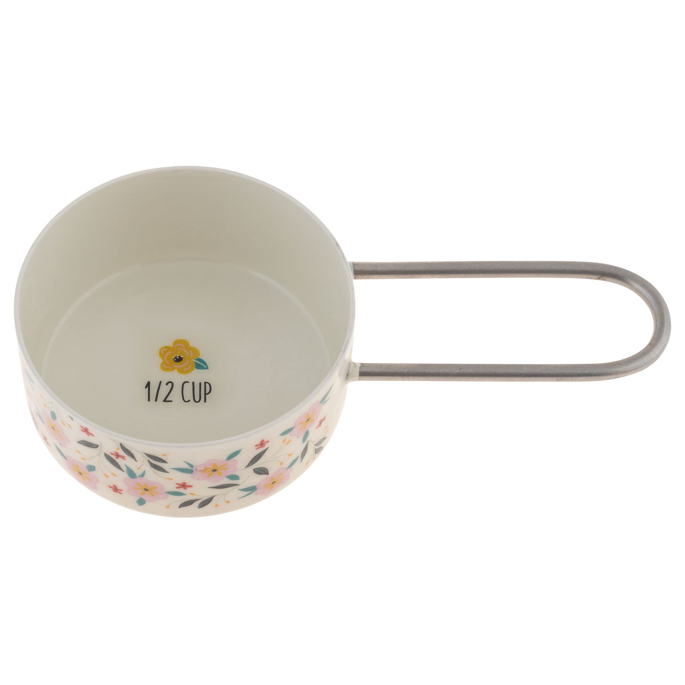 Karma Ava Measuring Cup, Set Of 4, Red/Turq/Pink