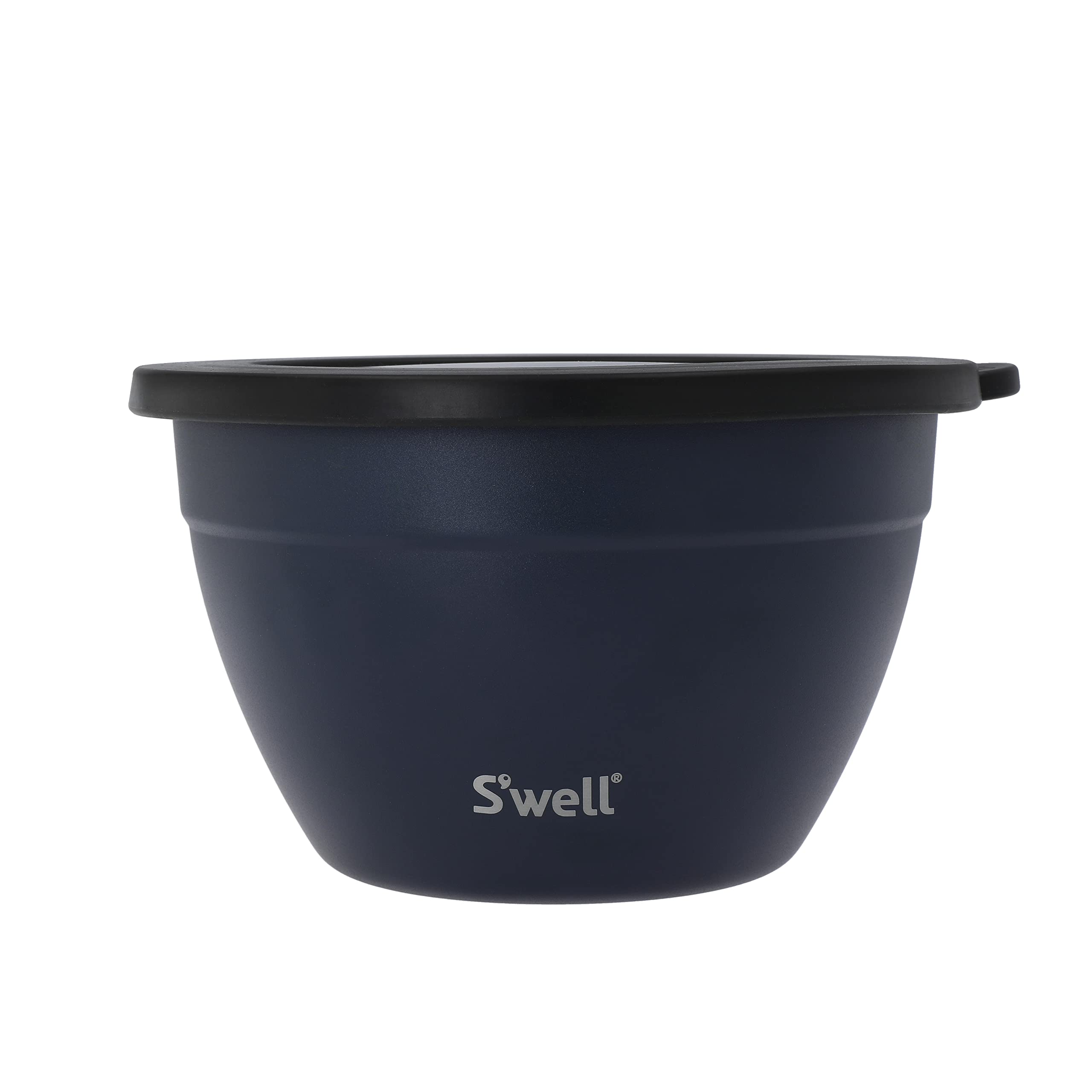 Swell lifetime brands europe limited Salad Bowl Kit, Azurite 1.9L - Salad Lunch Box with Condiment Container and Removable Tray