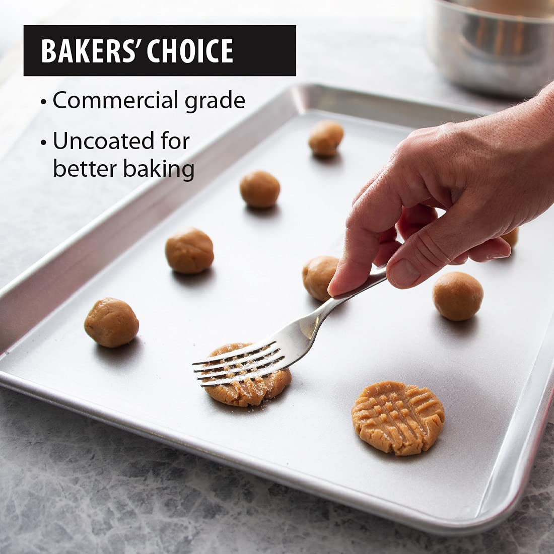 Rada Cutlery Half Sheet Pan & Quarter Sheet Pan