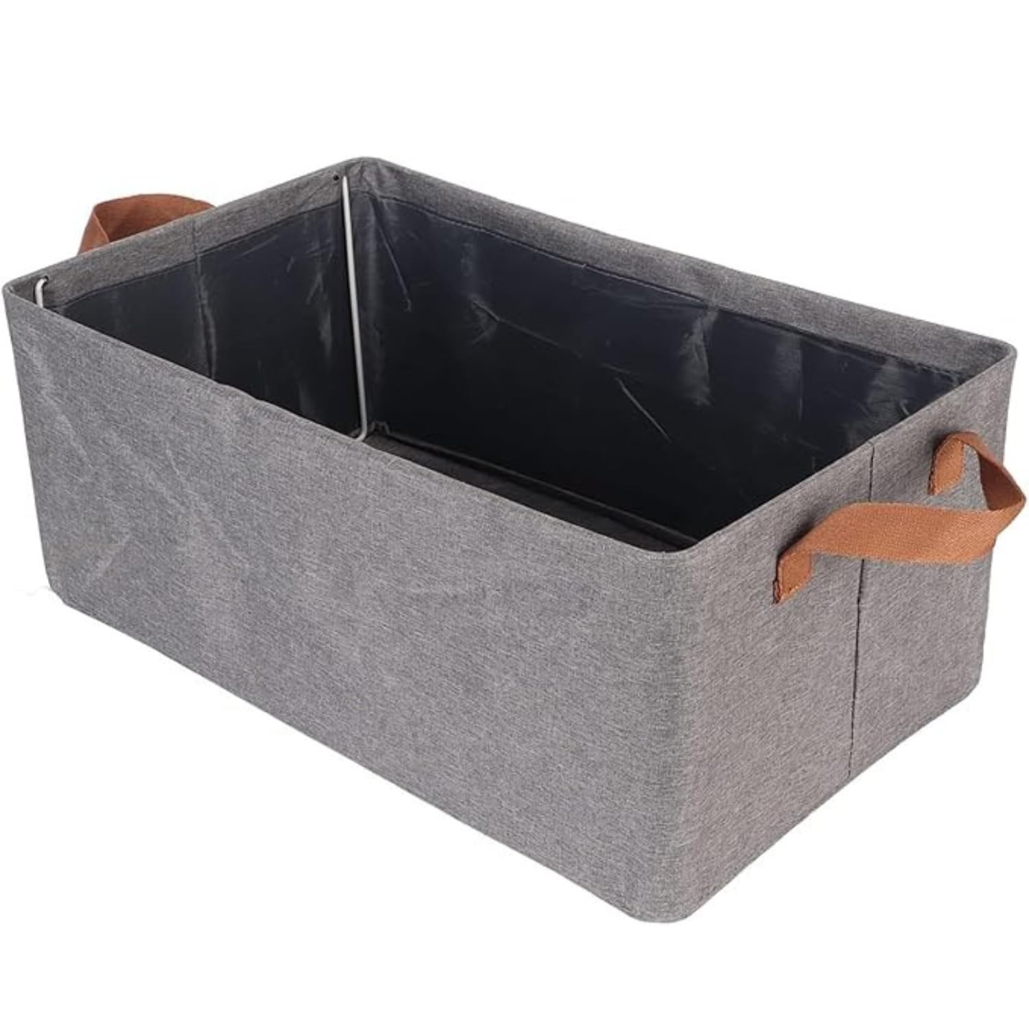Clickswift Foldable Boxes For Cloth StorageMultipurpose Storage Organizer With Handle | For Clothes | Wardrobe | Closet | Toys 