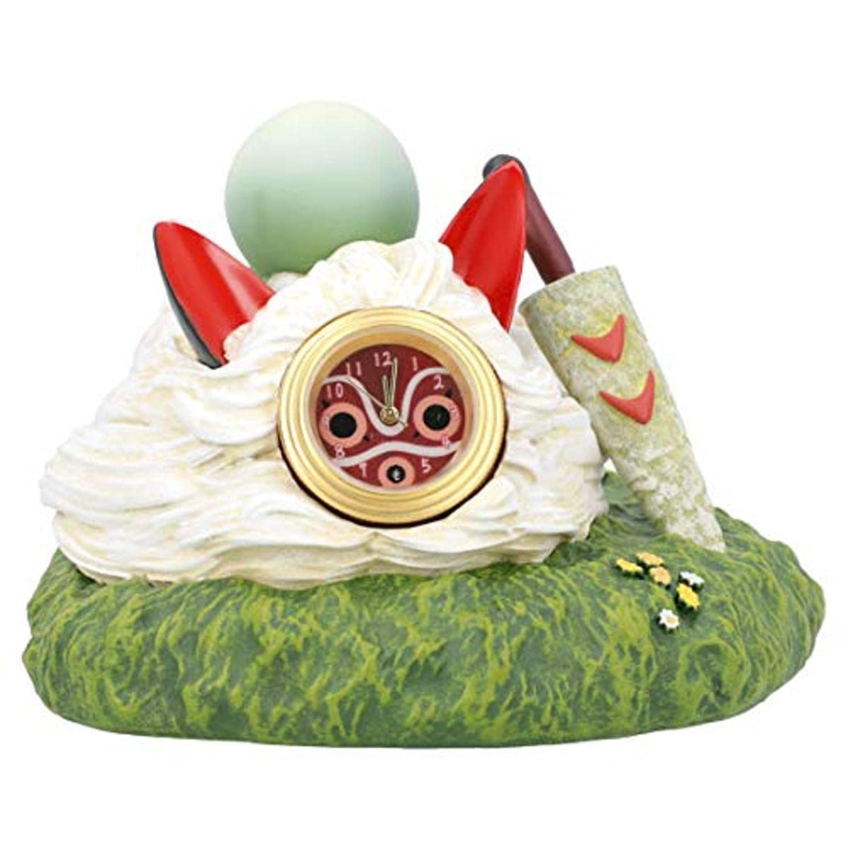 Studio Ghibli - Princess Mononoke - Upon Sans Mask, Benelic Statue Desk Clock