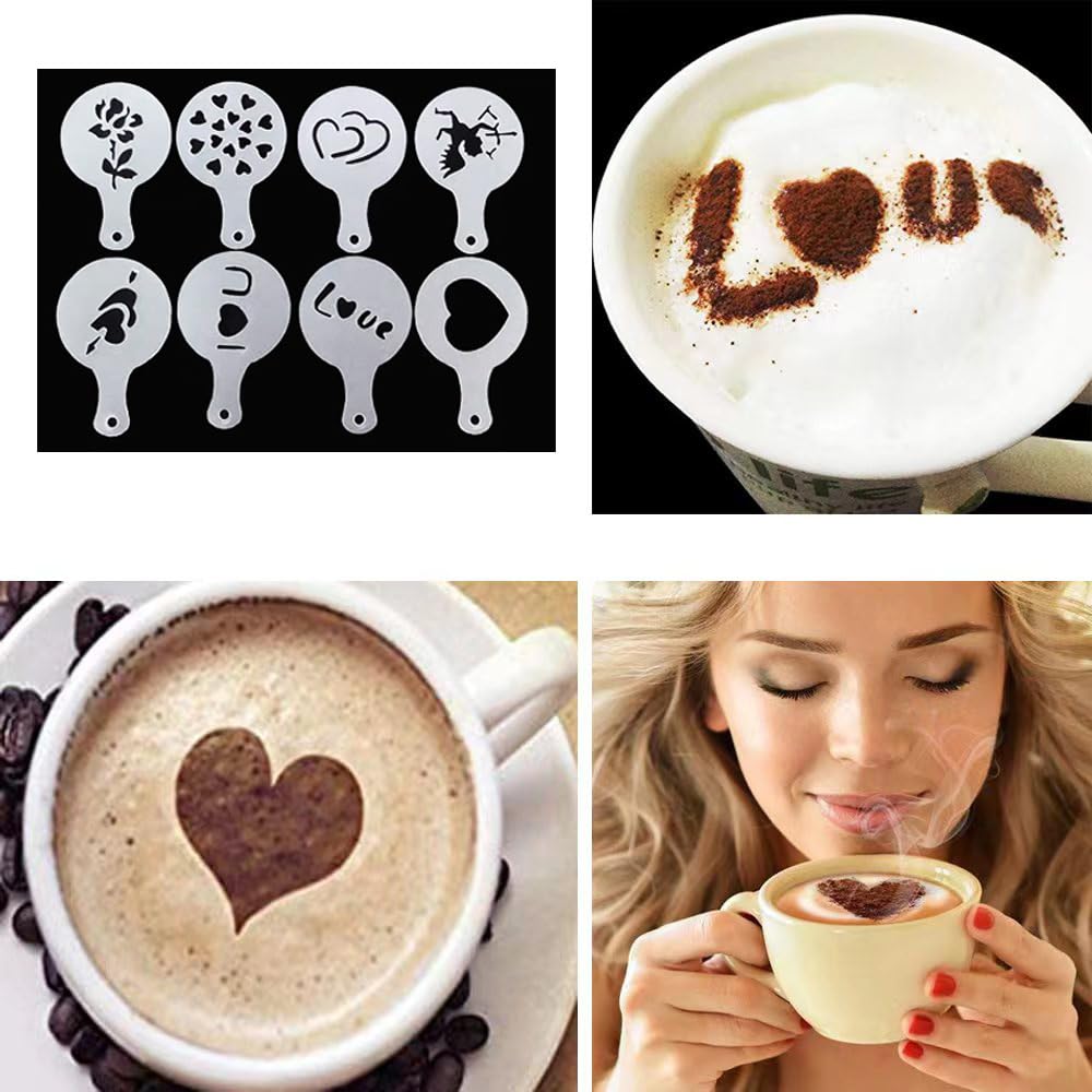 2 Pcs 10Oz Stainless Steel Powder Shakers, Tunan Coffee Cocoa Cinnamon Dredges With Fine-Mesh Lid, Sugar Spice Seasoning Cans Fo