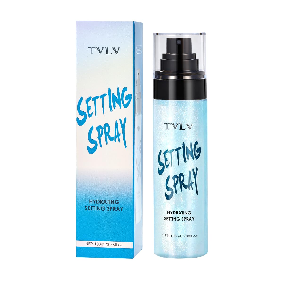 Hydrating Setting Spray 100ml Oil Control Moisturizing Fixing Spray 3 Color (blue)