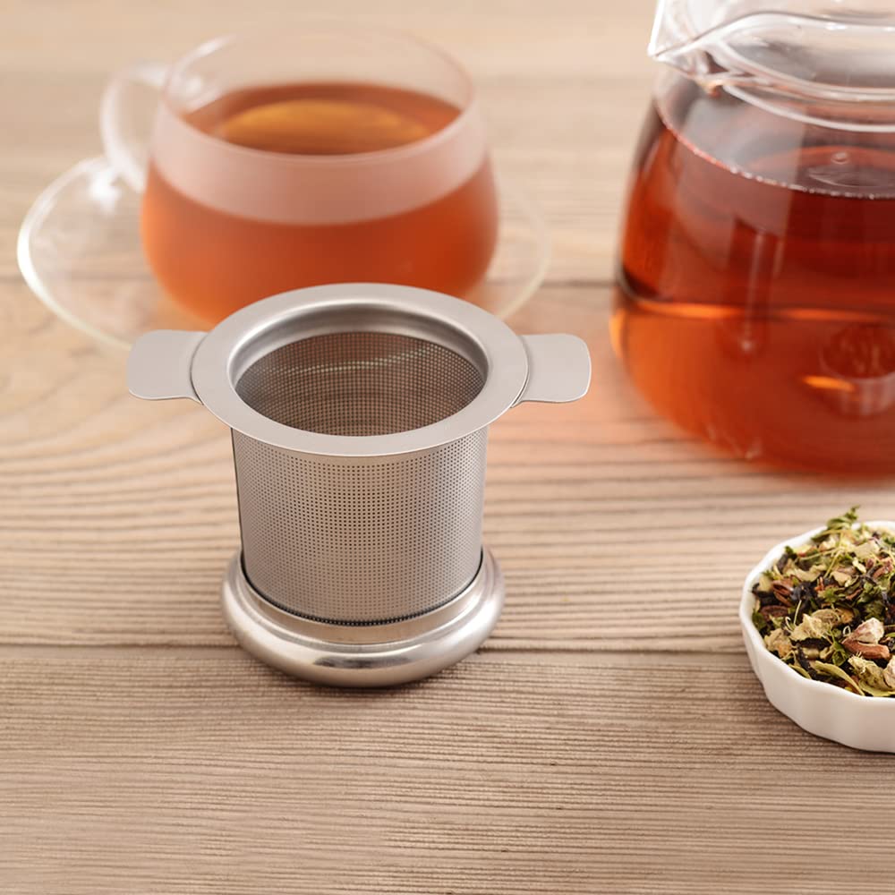 Vahdam, Classic Tea Infuser | Tea Infusers For Loose Tea | 18/8 Stainless Steel Loose Tea Steeper | Best Tea Strainers For Loose