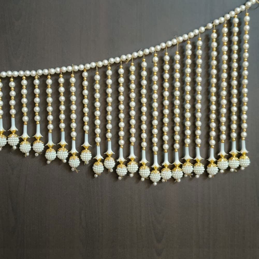 Mygiftyshop Handmade Door Hanging Moti Latkan Style Bandarwal Toran (Tms-02) -Diwali New Year Inauguration Wedding Festival Home