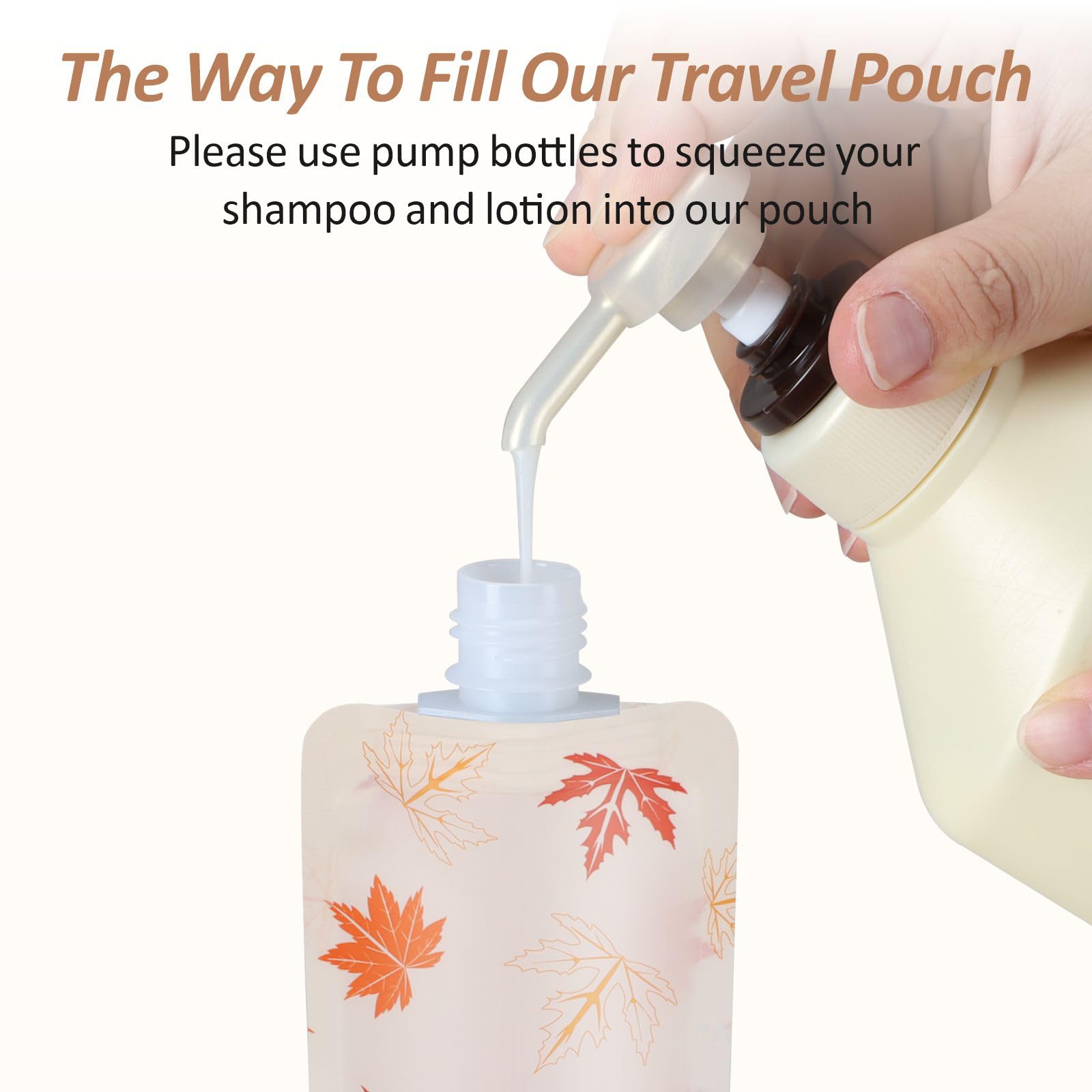 Packism Travel Pouches For Toiletries - 11 Pack Leak Proof 3Oz Tsa Approved Travel Size Containers, Stand Up, Slim & Lightweight