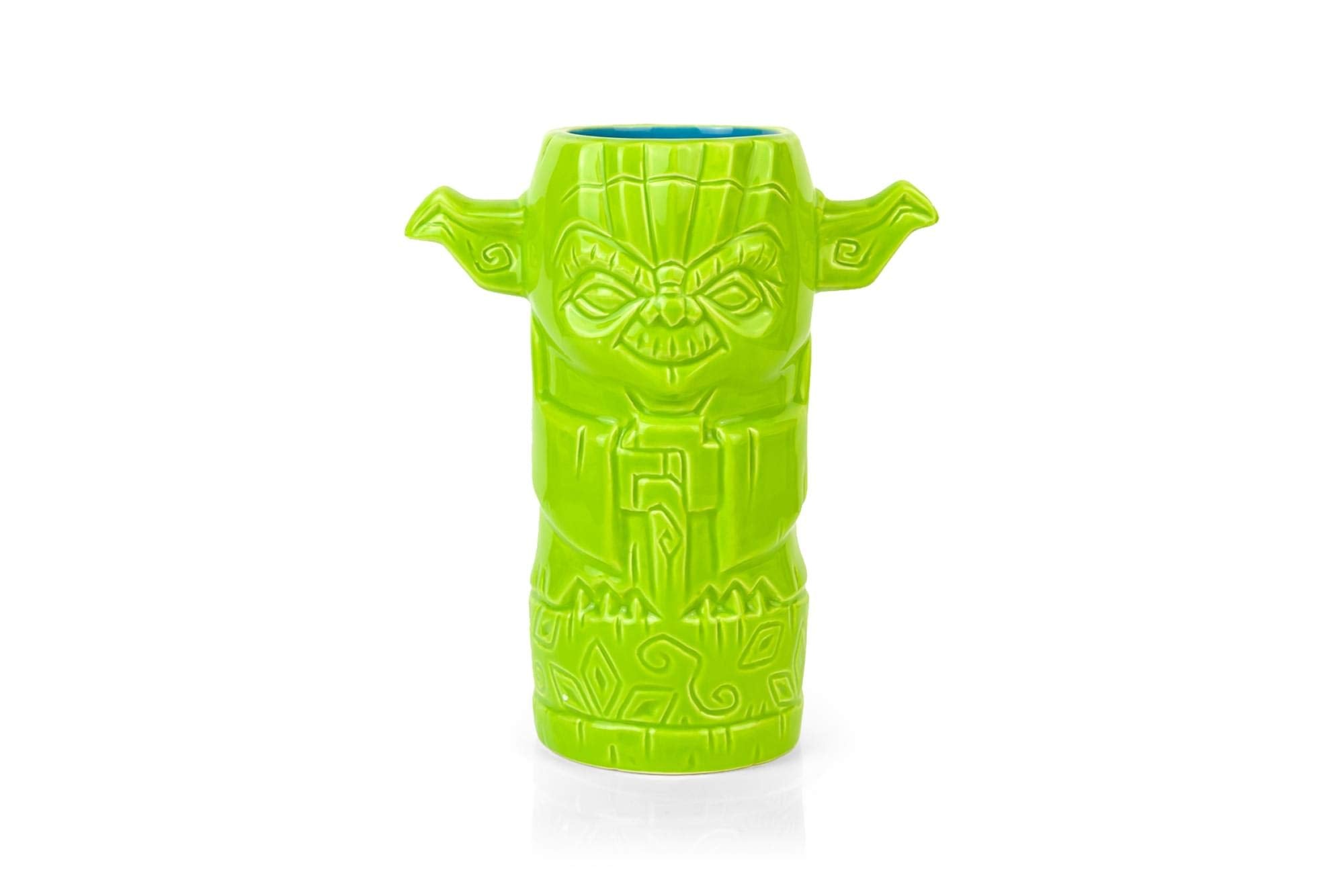 STAR WARS Geeki Tikis Master Yoda Mug | Official Collectible Tiki Style Ceramic Cup | Holds 12 Ounces