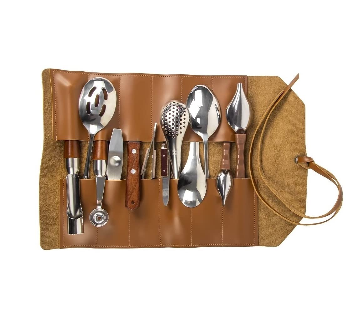 Duebel 13 Piece Professional Chef Culinary Plating Kit - Stainless Steel Culinary Plating Tool Set For Perfect Presentation