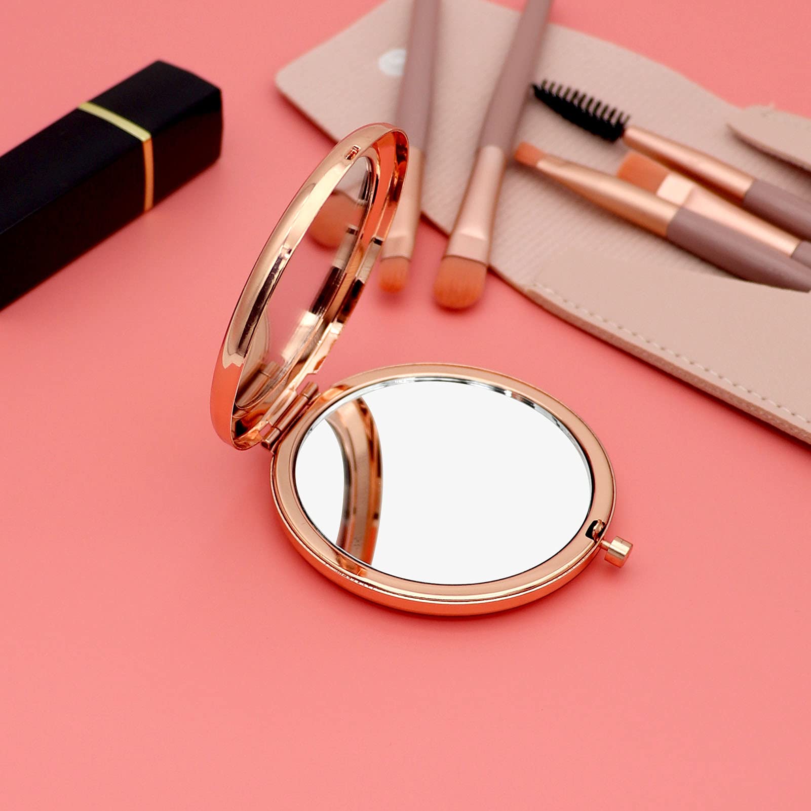 Teaching Assistant Gift For Women Appreciation Compact Makeup Mirror Teacher'S Aide Gifts For Coworker Graduation Teacher'S Day