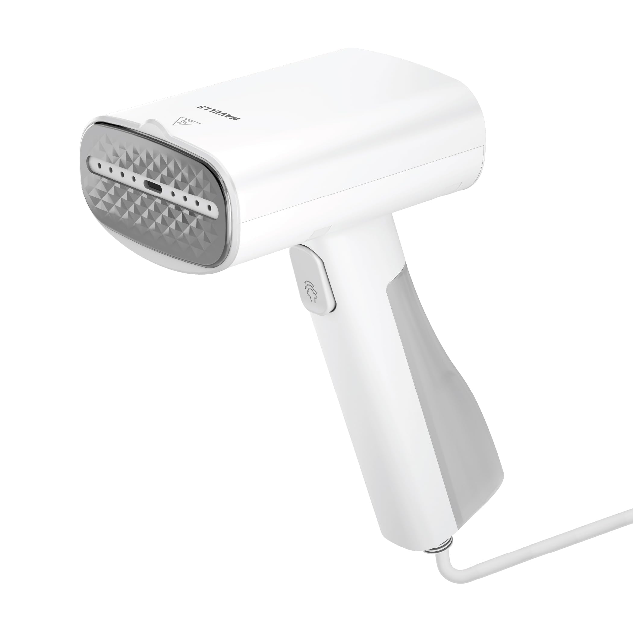 Havells Vela Handheld Garment Steamer For Clothes | 1100 Watt | 360 Steaming | Anti-Spill Technology | Quick Steam Ready |100Ml 