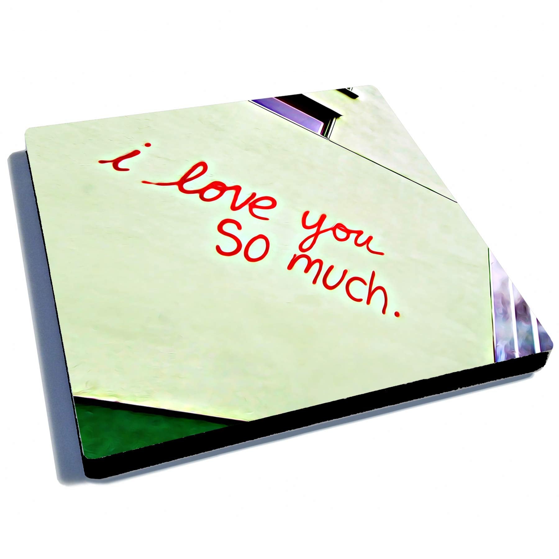 Exit82Art - Rubber Drink Coasters (Set Of 6). Austin, Texas Street Murals. Absorbent. Dishwasher Safe.