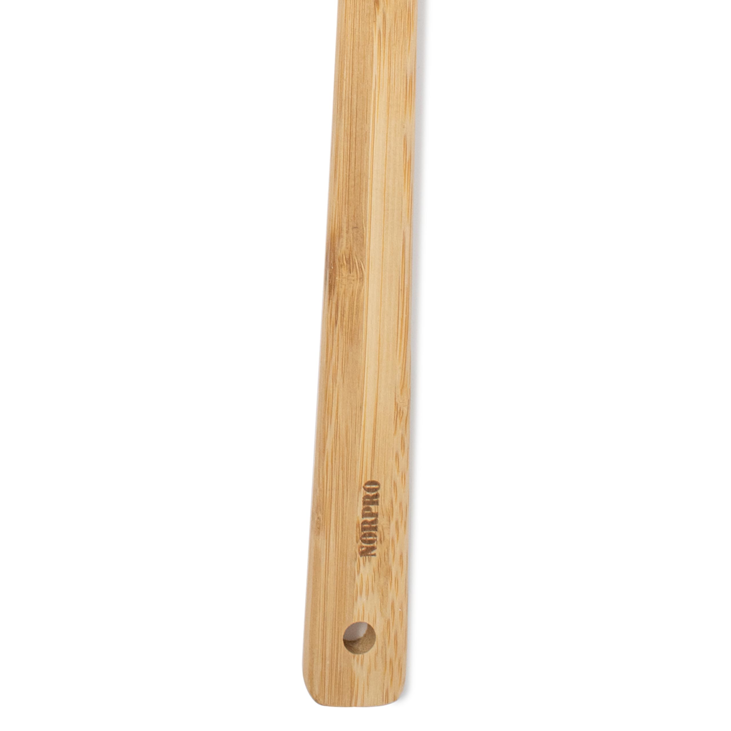 Norpro 12-Inch Bamboo Spoon With Holes