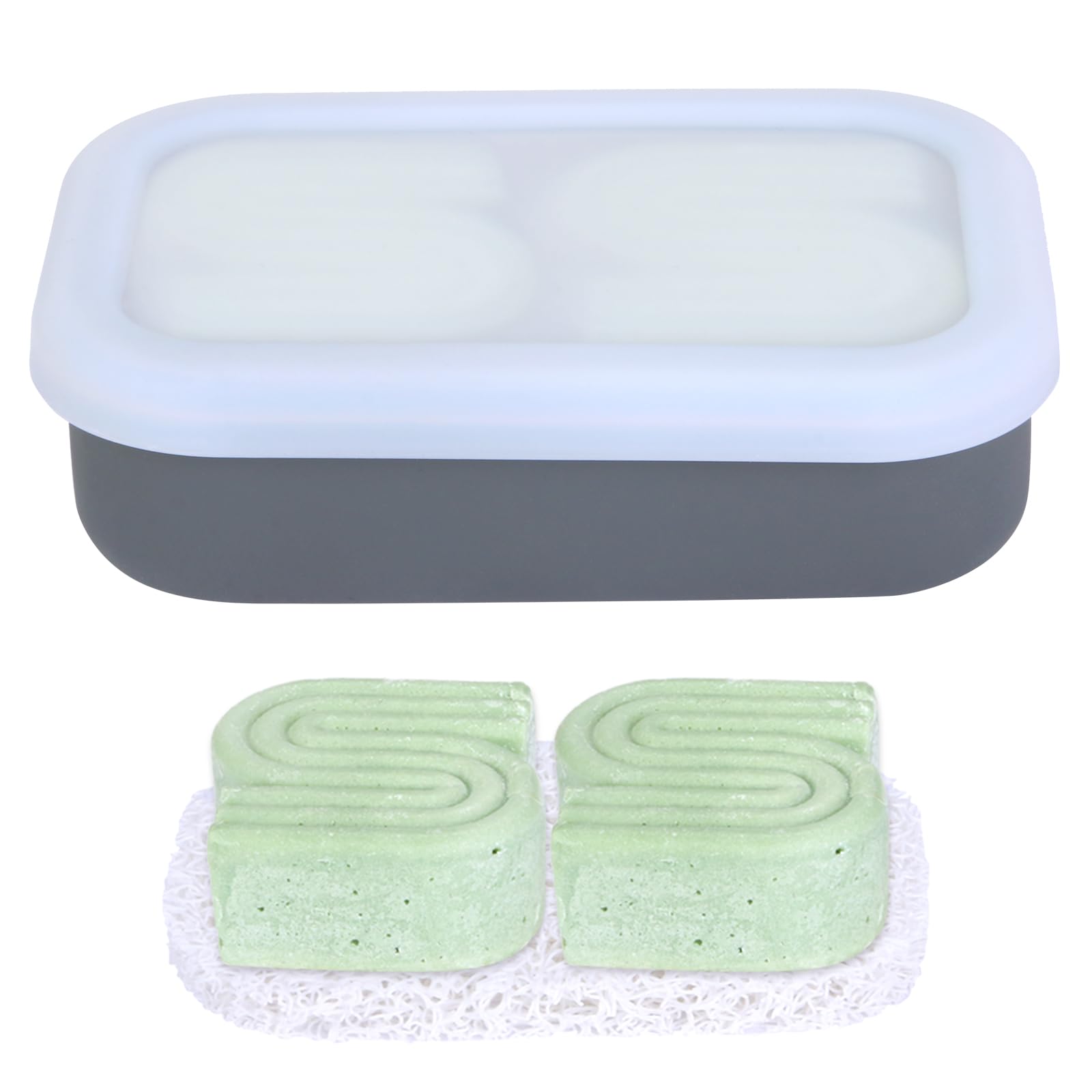 Titati Large Travel Soap Case, Leakproof Shampoo Bar Holder, Silicone Travel Soap Container, Soap Travel Case, Portable Soap Box