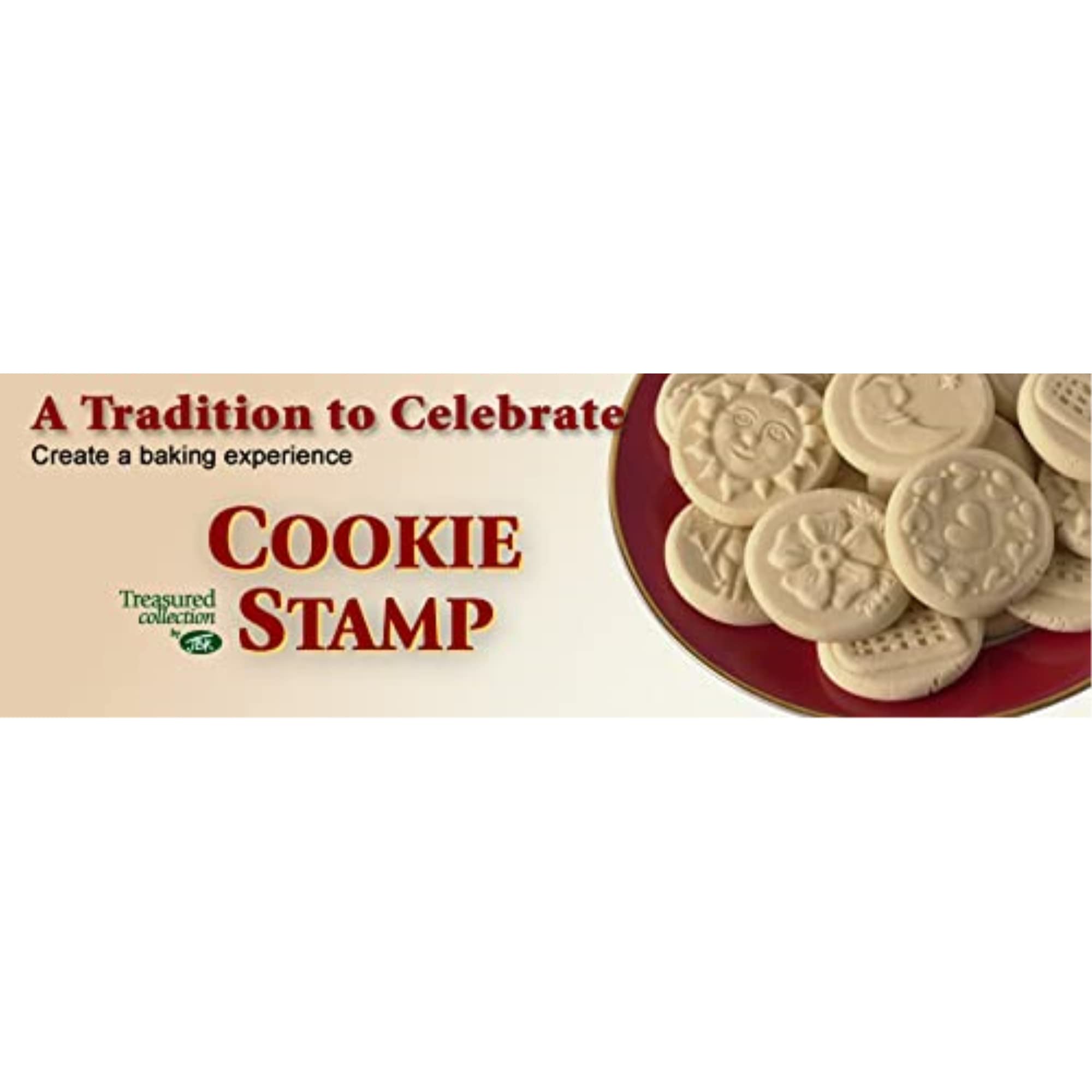 Jbk Pottery Christmas Cookie Stamps - Full Set Of 9 Designs