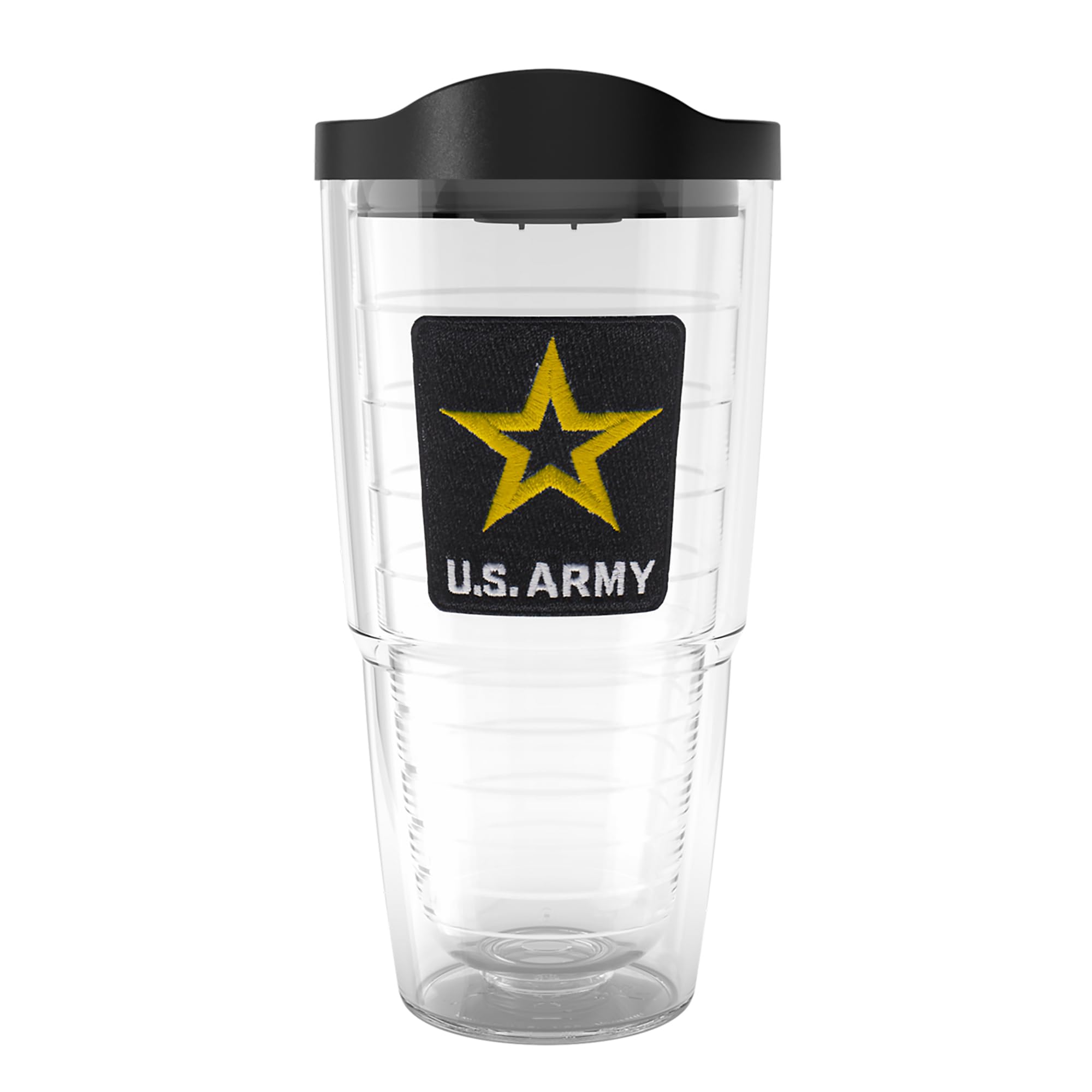 Tervis Army Seal Made in USA Double Walled Insulated Tumbler Travel Cup Keeps Drinks Cold & Hot, 24oz, Classic