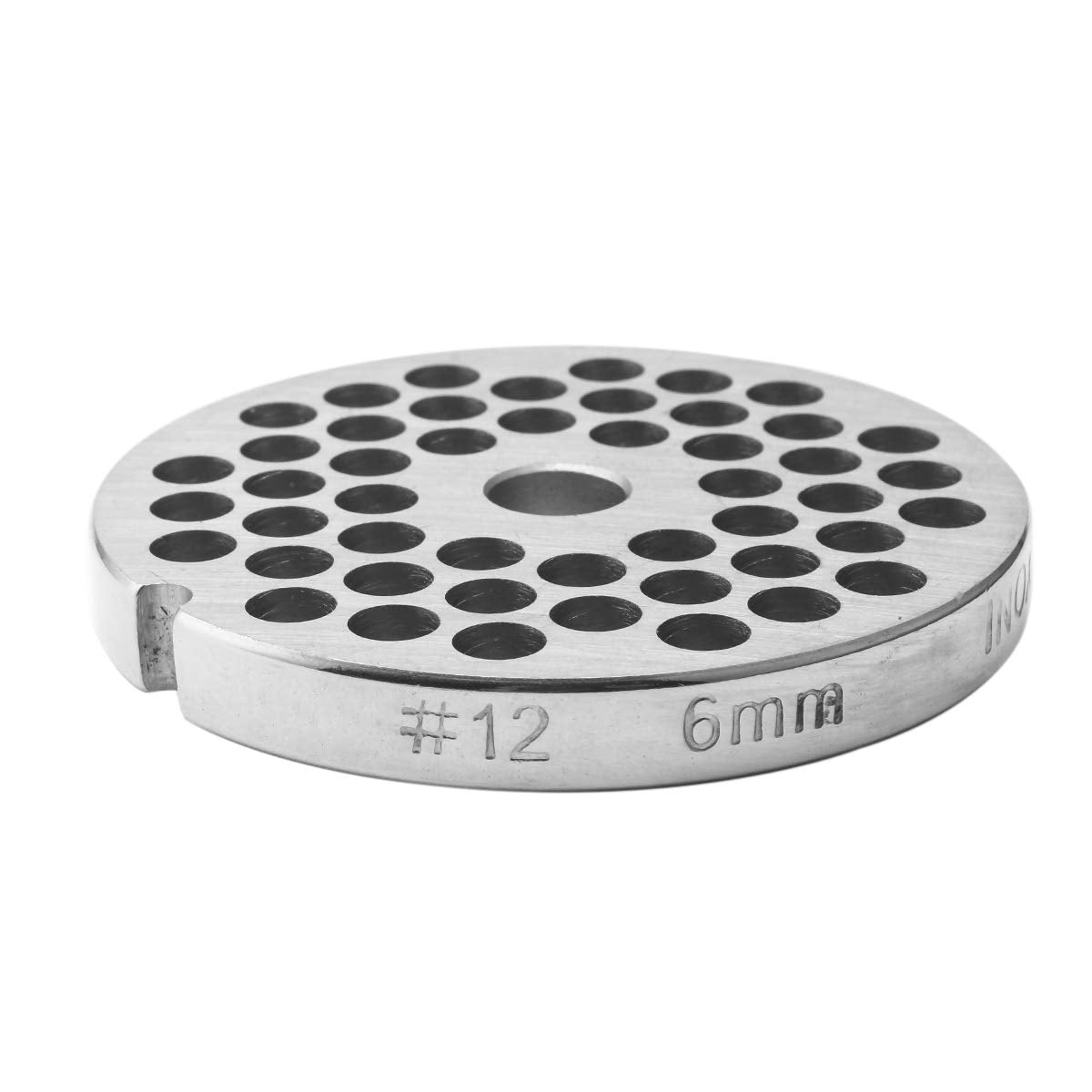 #12 Stainless Steel Meat Grinder Plate Discs Blades For Fga Food Chopper And Hobart, Lem, Cabelas, Weston, Mtn Meat Grinders,Cut