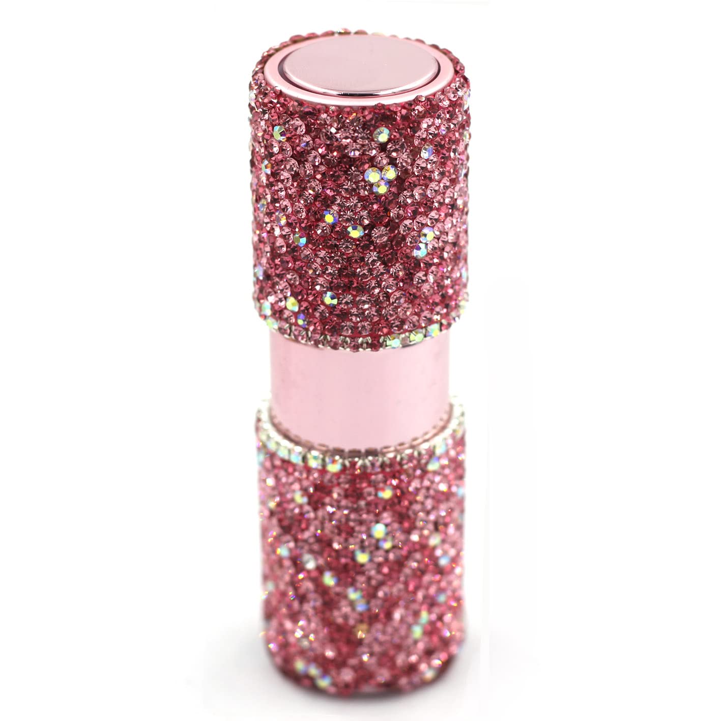 Bestbling Crystal Rhinestone Empty Portable spray bottle, Cosmetic Perfume Spray Bottle Spray Essential Oil Bottle Glass Perfume