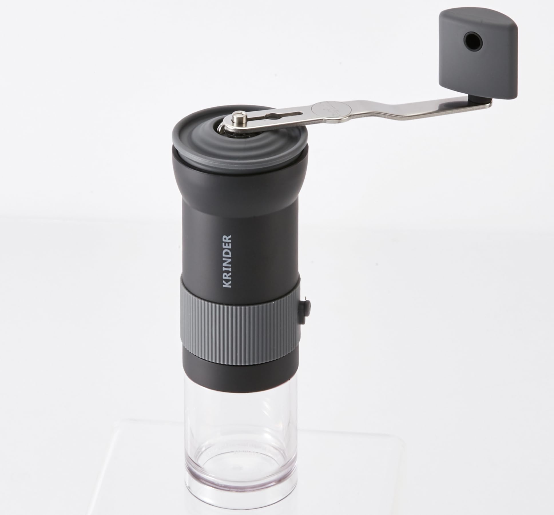 Cafflano Krinder : Portable Manual Coffee Maker, Handmill, Italian Metal-Burr Coffee Grinder, High-Consistency, Easy Coarseness