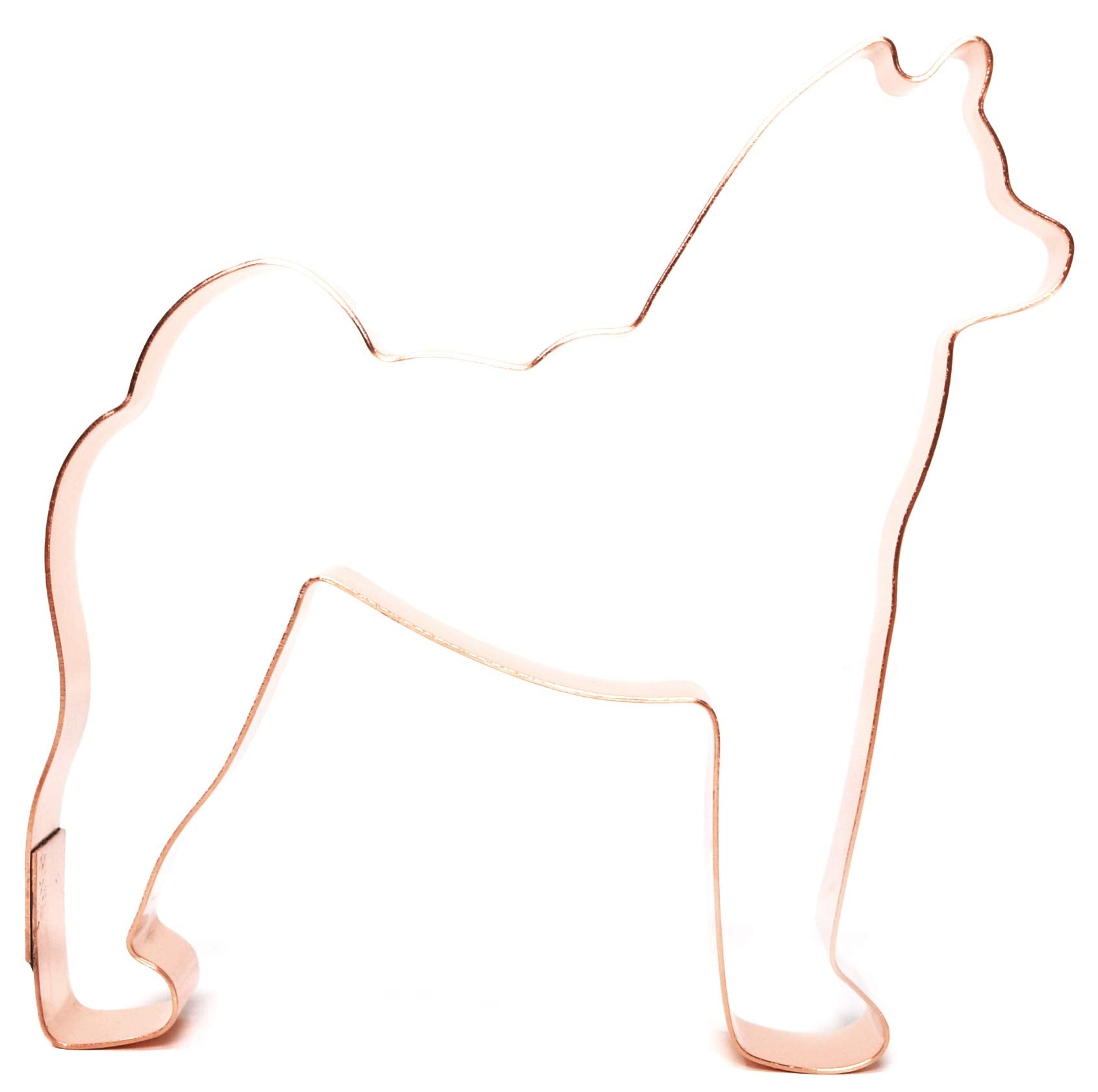 Shiba Inu Copper Dog Cookie Cutter