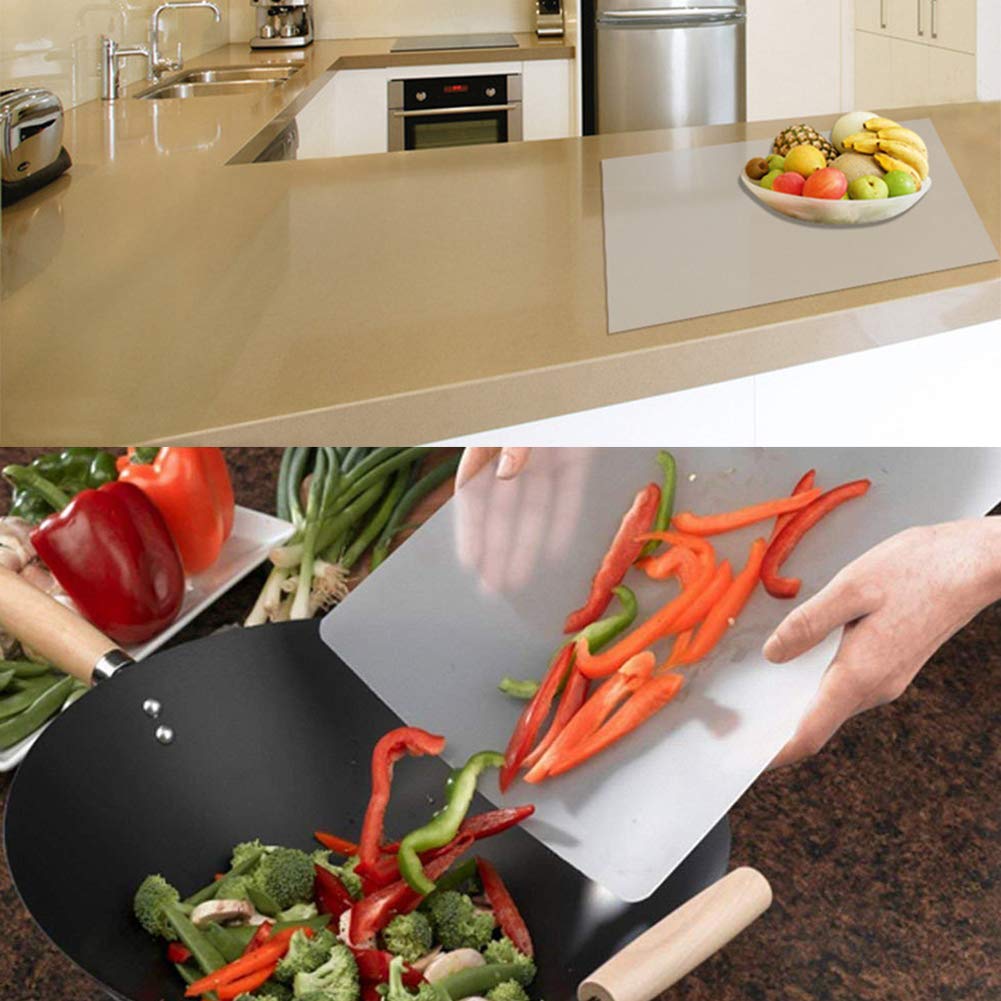 Wetop Translucent Plastic Placemats Set Of 4 For Dining Table, Keeps Table Or Desktop Cloth Cleaner, Washable, Heat Resistant, N