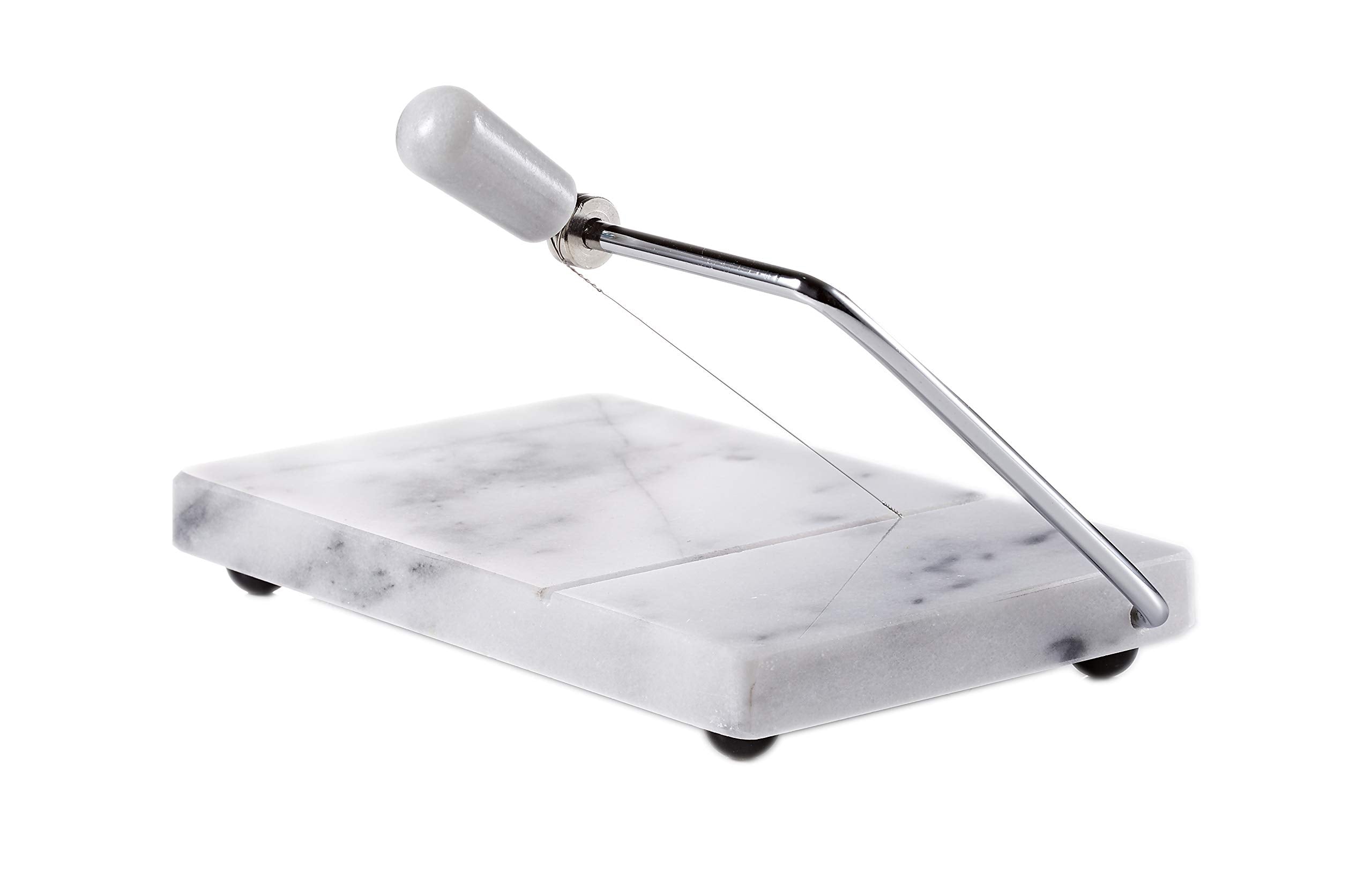 Jemarble Cheese Slicer 5X8 Inch(White)(Premium Quality)(With 2 Extra Wires)