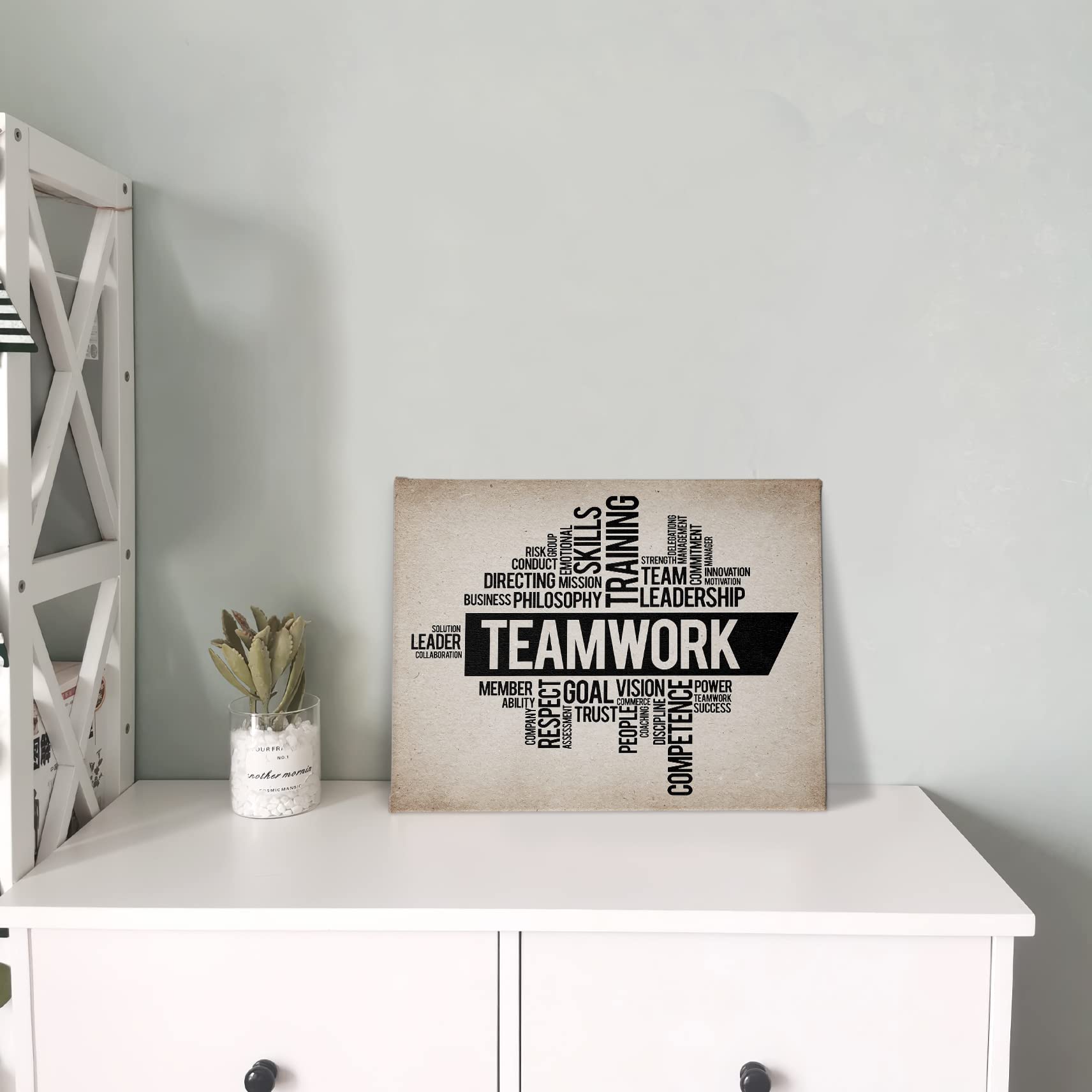 143-YHteamwork-JW Wall Art