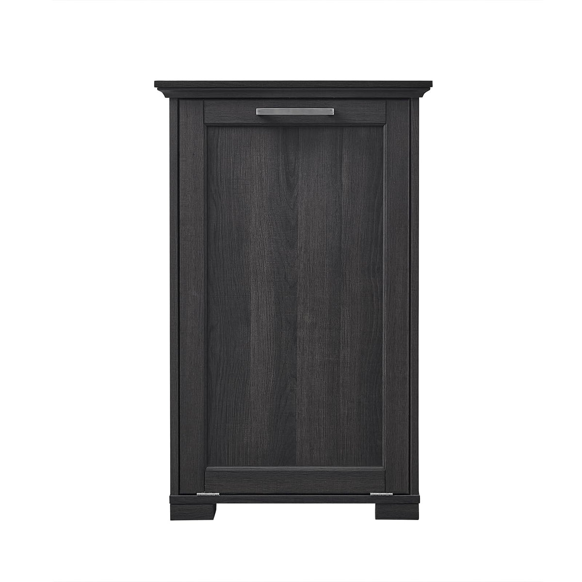 Old Captain Wooden Tilt Out Trash Cabinet, Hidden Trash Can Kitchen Holds 10 Gallons (Dark Brown) ?