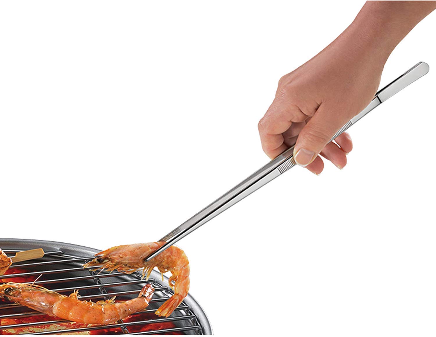 Frieling Kuchenprofi 18/10 Tweezer Tongs, 12-Inch, Polished Stainless Steel