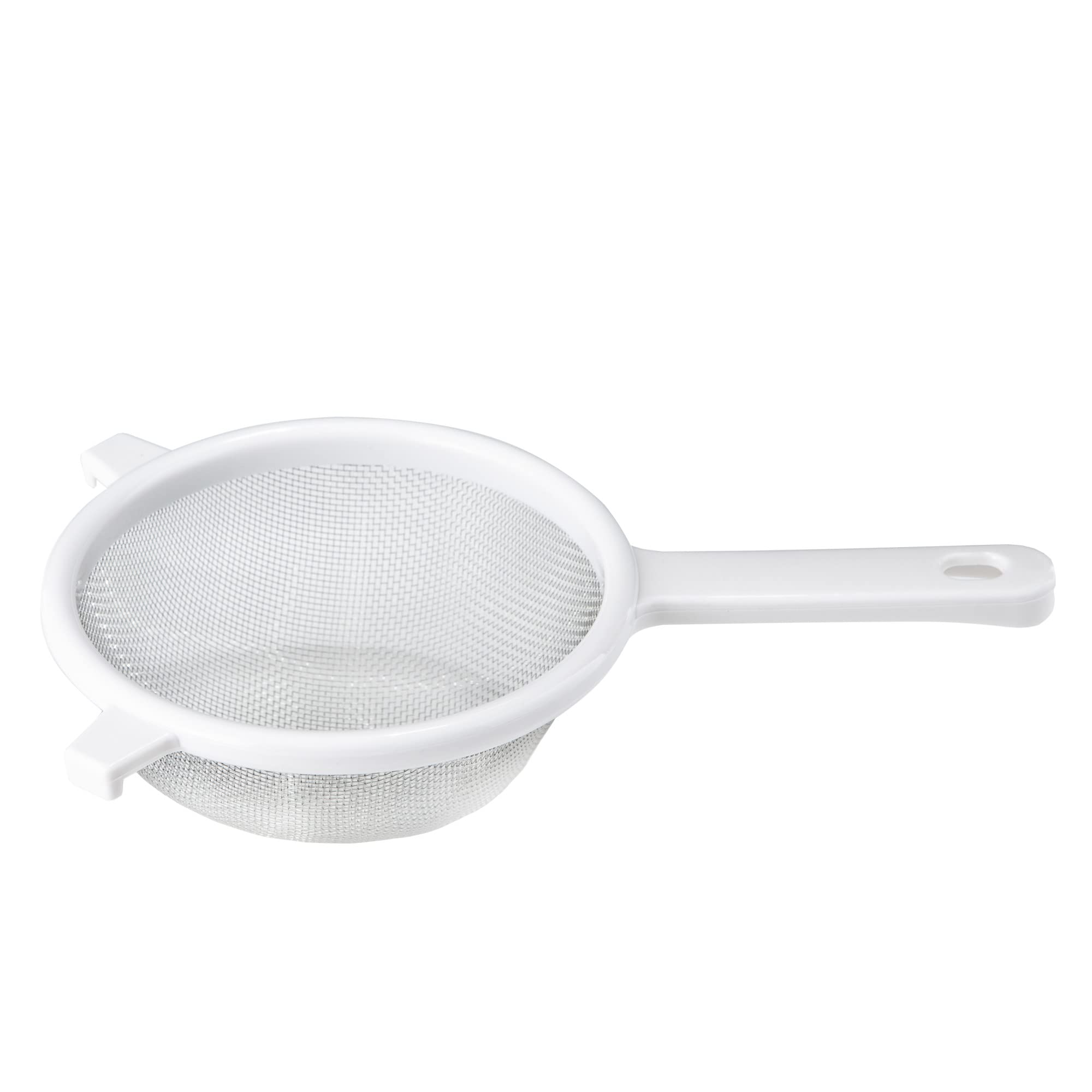 Chef Craft Classic Stainless Steel Mesh Strainer, 6 Inches In Diameter, White