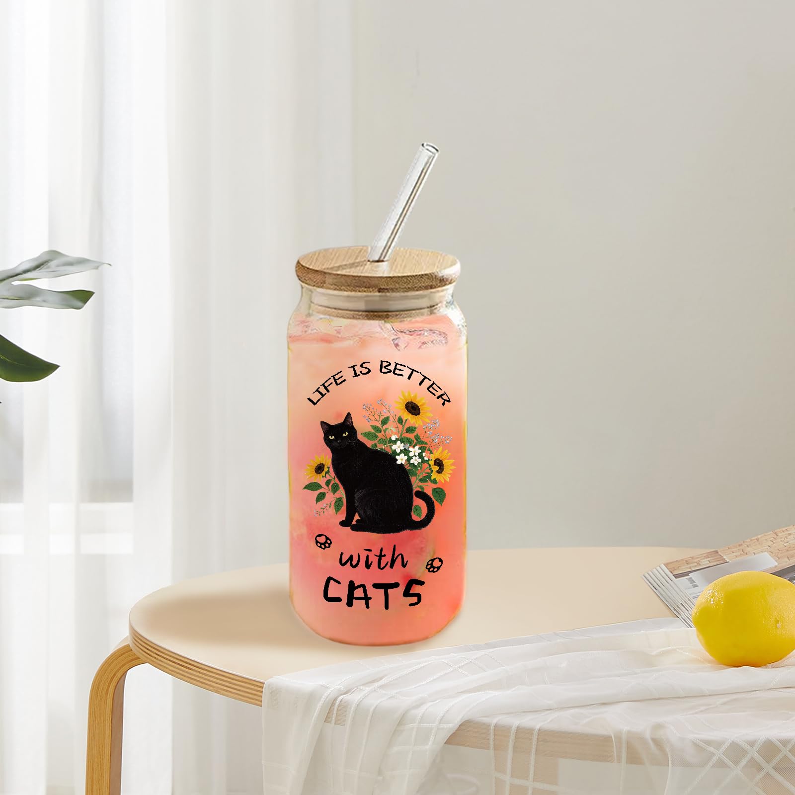 emzrivo Cat Lover Gifts for Women, Cats Mom Gifts for Mothers Day Birthday Christmas, Cat Gift for Women Crazy Cats Lady Essenti