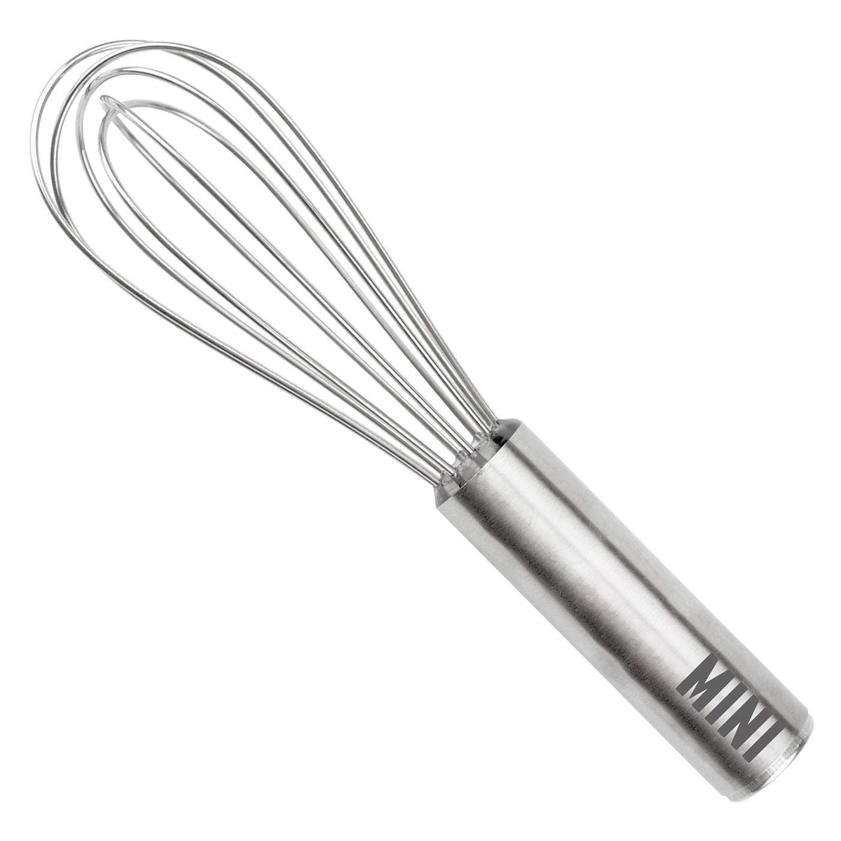 Tovolo 6'' Mini Stainless Steel Whisk - Small Kitchen Gadget & Utensil For Baking, Cooking, Whipping, Mixing, Egg Beating, & Ess