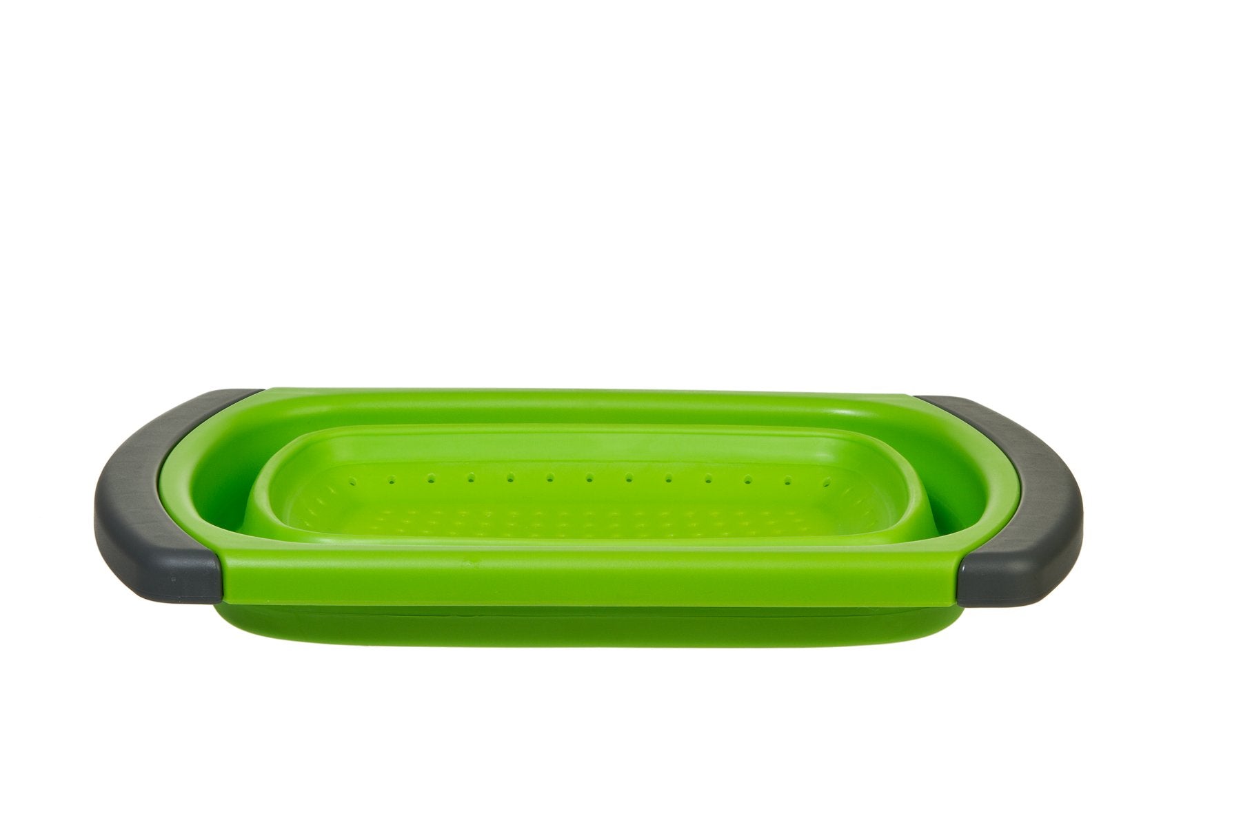 Prepworks Collapsible Over-the-Sink Colander, 6 Quart, Green, Plastic, Model CC-130