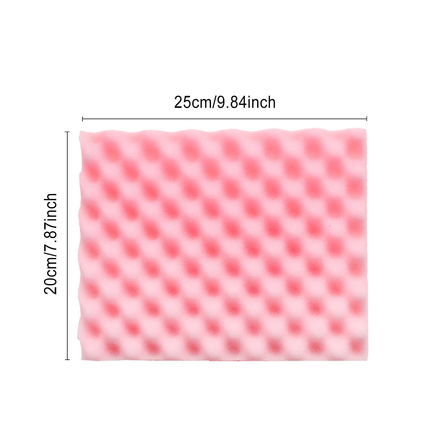 2Pcs Fondant Sugar Flower Drying Wavy Foam Mat Sponge Pad Diy Sponge Mat Cake Decorating