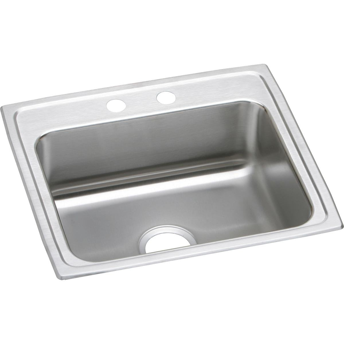 Elkay Lustertone Classic Stainless Steel 22'' x 19-1/2'' x 6''  Single Bowl Drop-in ADA Sink