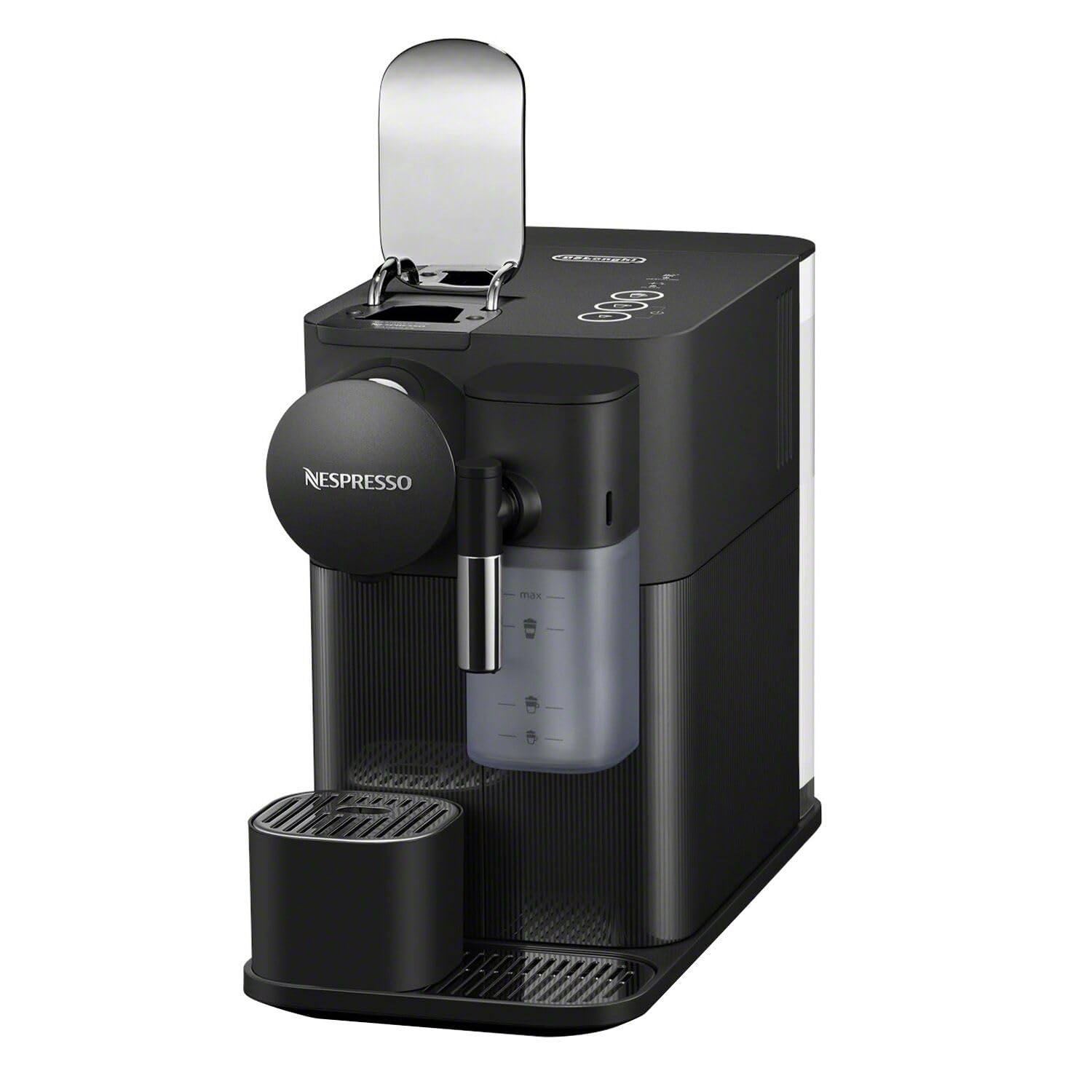 Nespresso Lattissima One Original Espresso Machine With Milk Frother By De'Longhi, Shadow Black