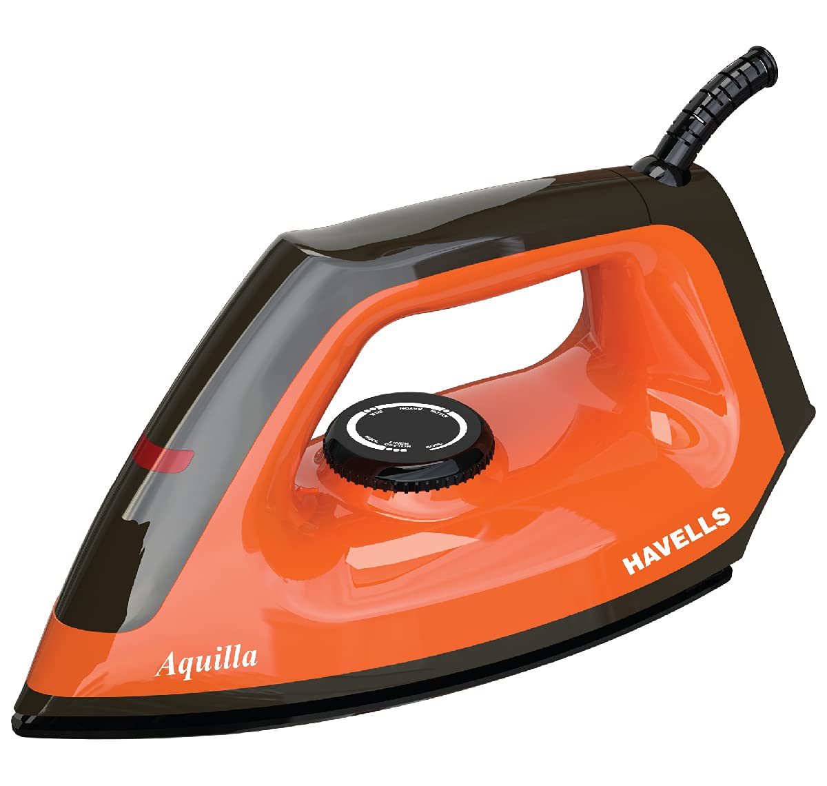 Havells Dry Iron Aquilla 1000 Watts | Iron Press German Technology | Plastic Non Sick Coated Sole Plate | Shock Proof Body | 2 Y