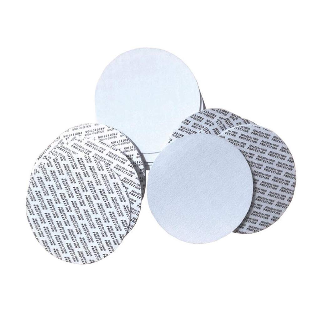 Happyupcity 100Pcs Seal Pressure Foam Self Adhesive Gasket Leak Proof Lid Lining Cap Sealing Silm Waterproof Membrane For Cosmet