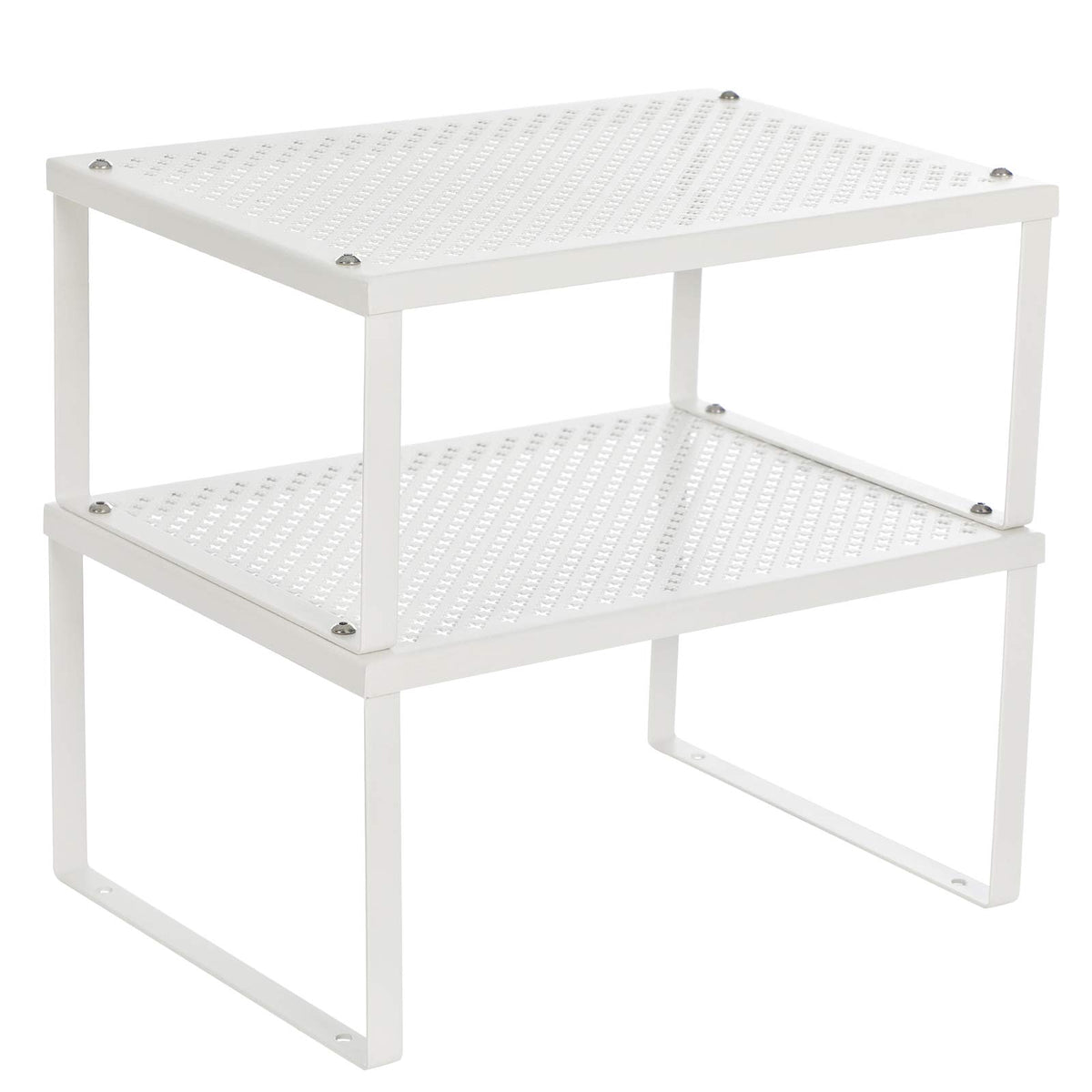 SONGMICS Spice Racks, Cabinet Shelf Organizers, Shelf Organizers, Countertop Organizers, Shelf Risers, Stackable, Expandable, Se