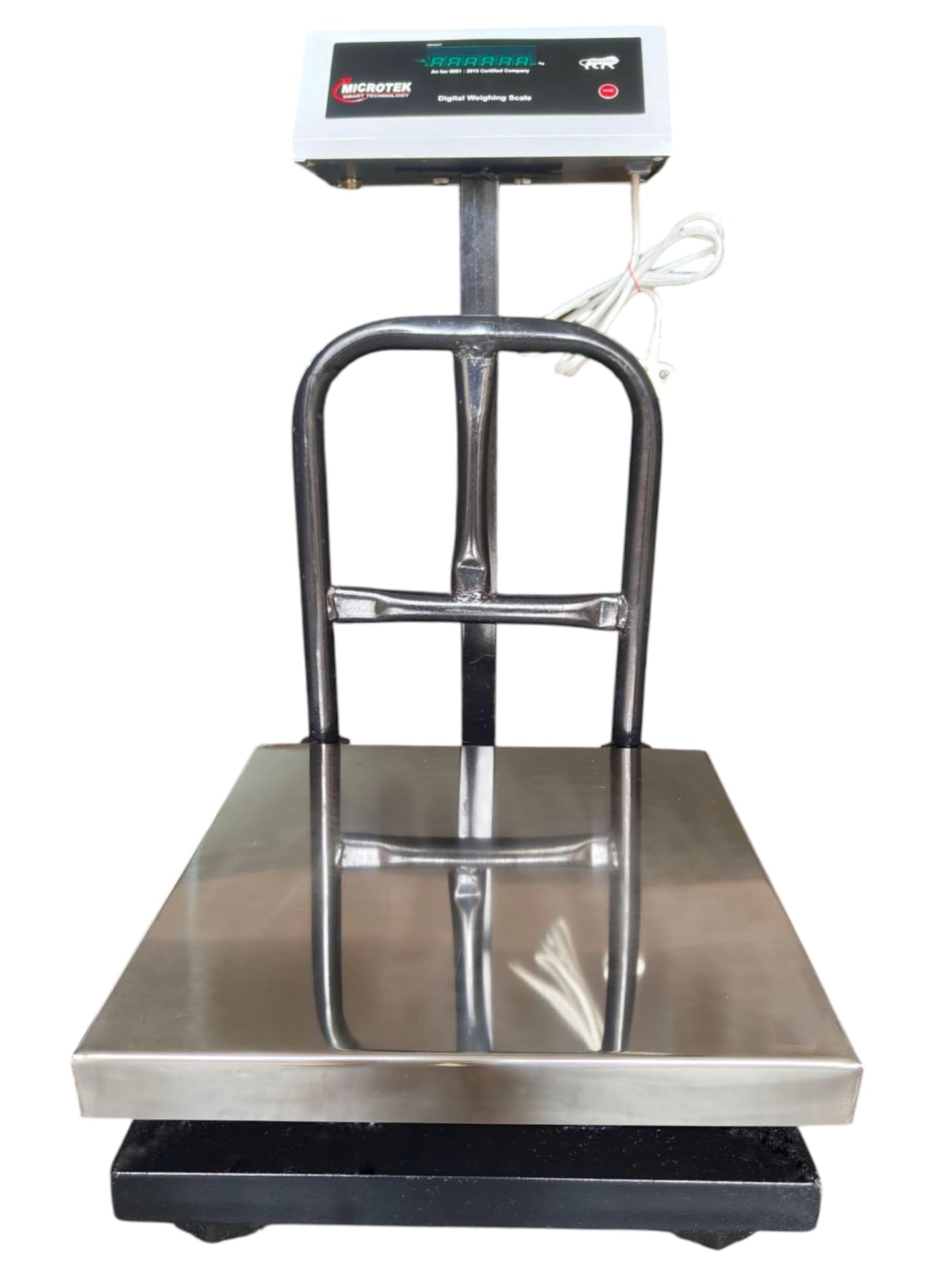 Microtek Smart Electronic Platform Weighing Scale 100Kg Capacity 10G Accuracy Weight Machine Digital For Shop, Commercial And In