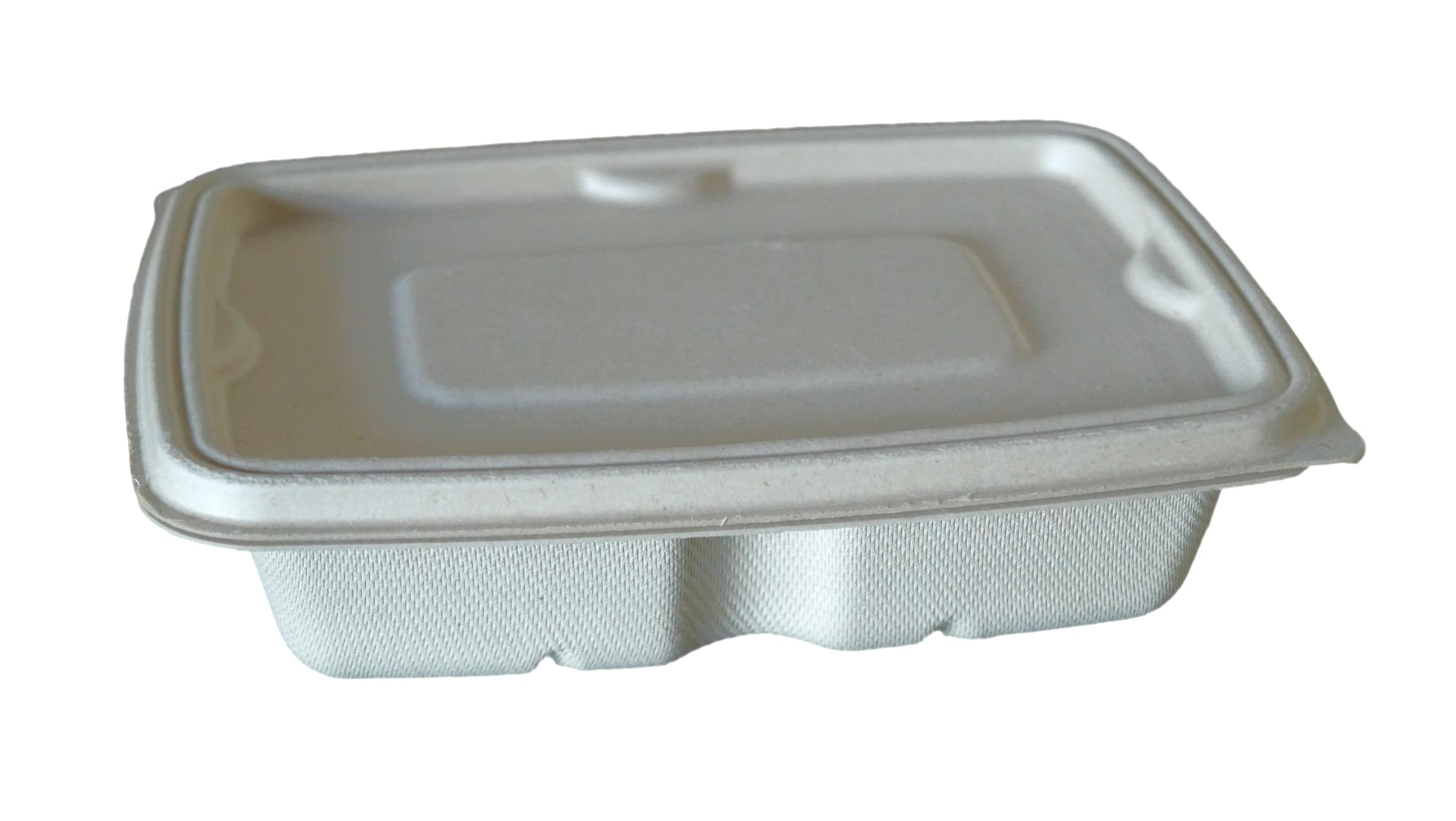 Disposable Air Tight Ecofriendly/Degradable Food Containers With Lid : 650Ml, Pack Of 15