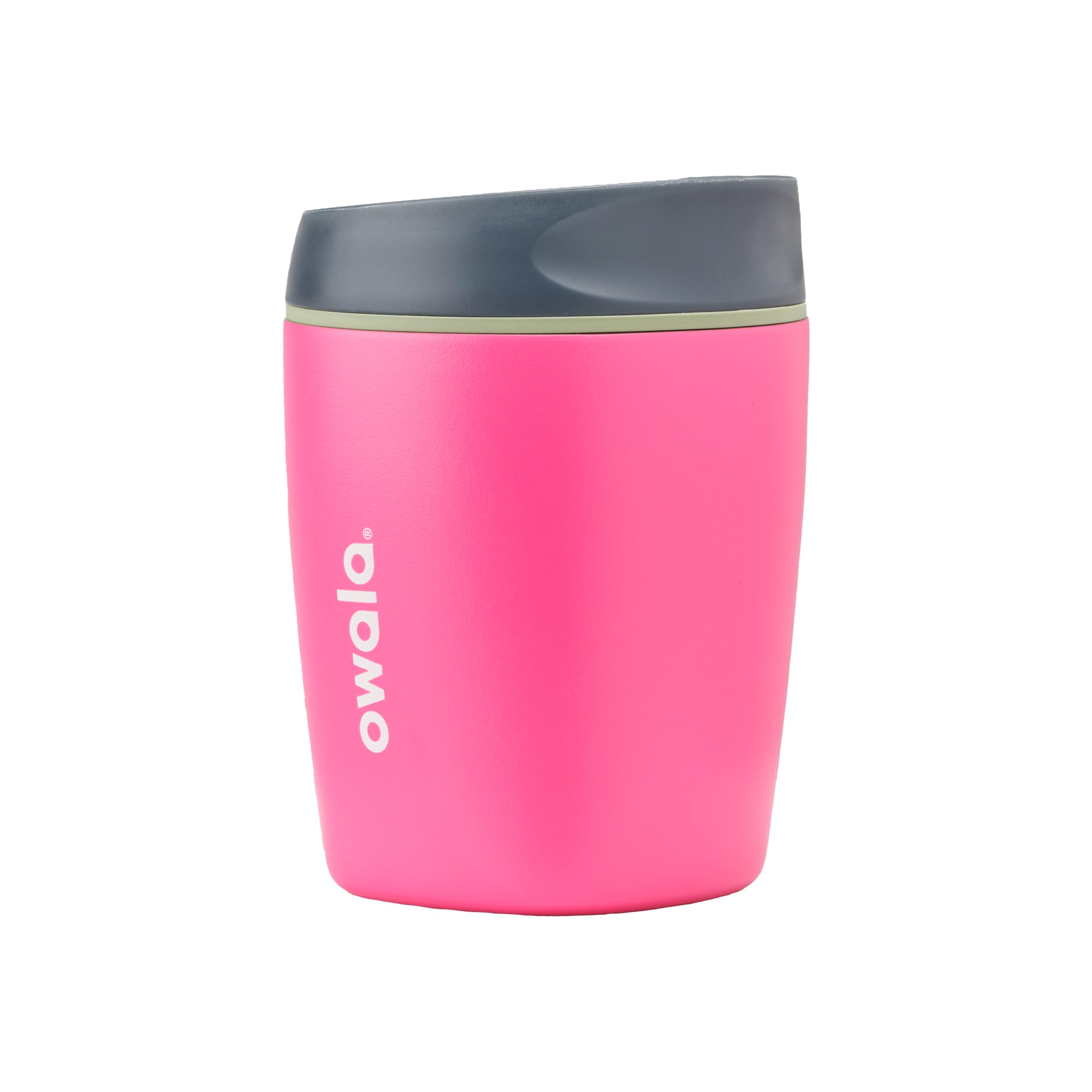 Owala SmoothSip Insulated Stainless Steel Coffee Tumbler, Reusable Iced Coffee Cup, Hot Coffee Travel Mug, BPA Free, Perfect for