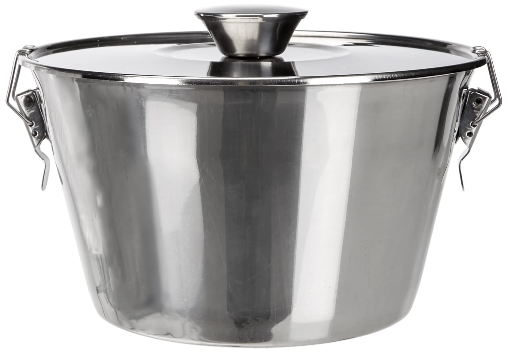 Ibili Stainless Steel Flan Mold 61 Oz, Made In Spain, Water Bath Cheesecake Pan, Pudding Pan For Baking With Lid