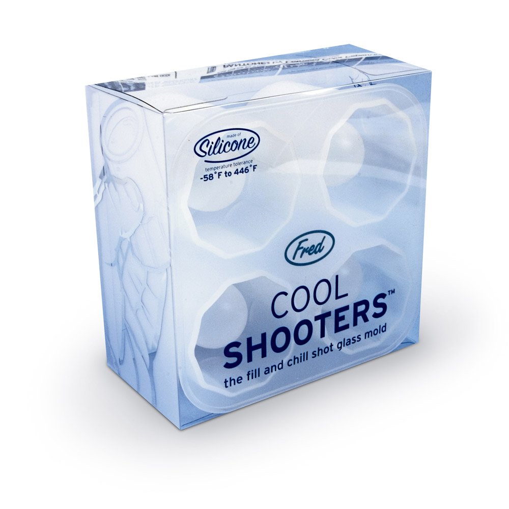 Genuine Fred Cool Shooters Shot Glass Ice Mold, 1 Count (Pack Of 1)